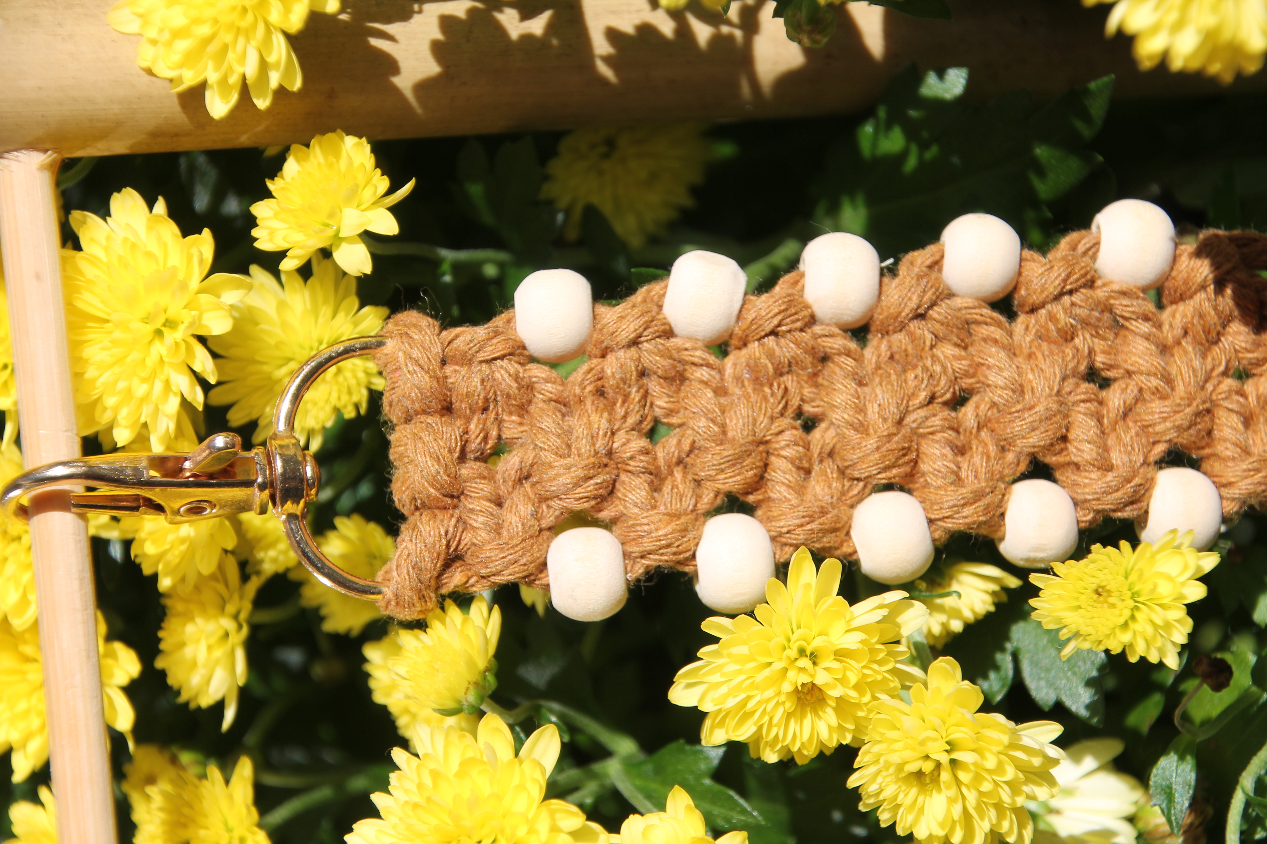 Schlüsselanhänger Makramee 