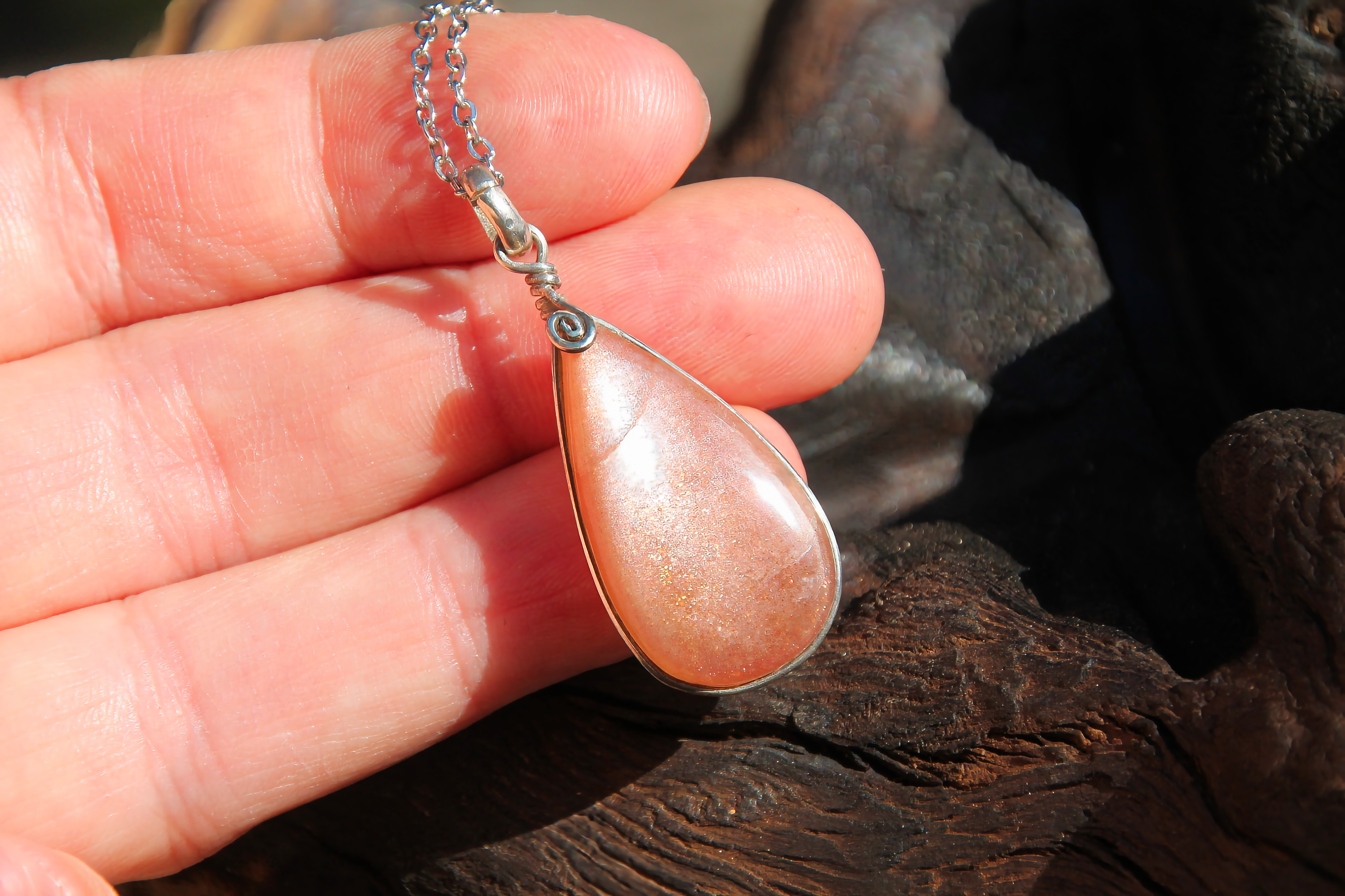 Sonnenstein Halskette