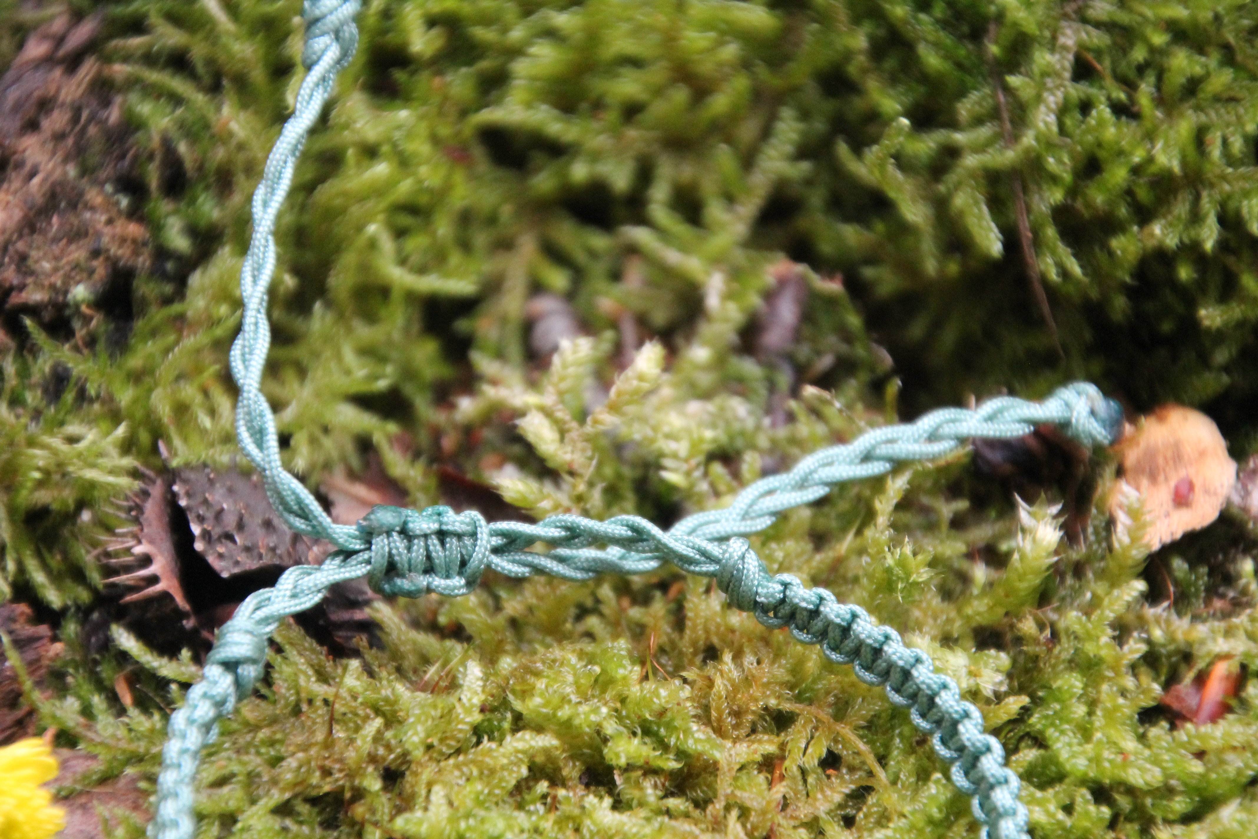 Lapislazuli - Makramee Armband