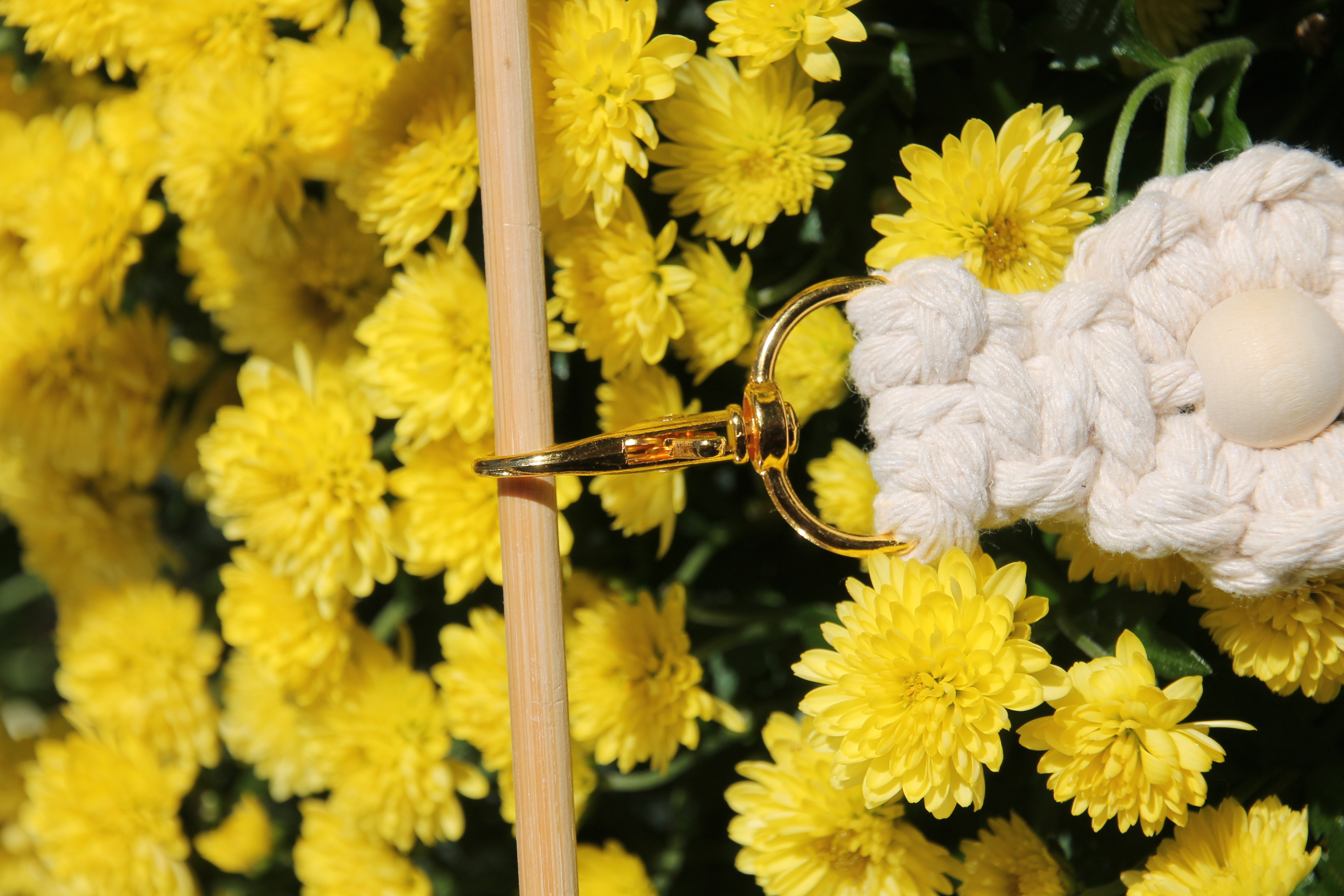 Schlüsselanhänger Makramee 