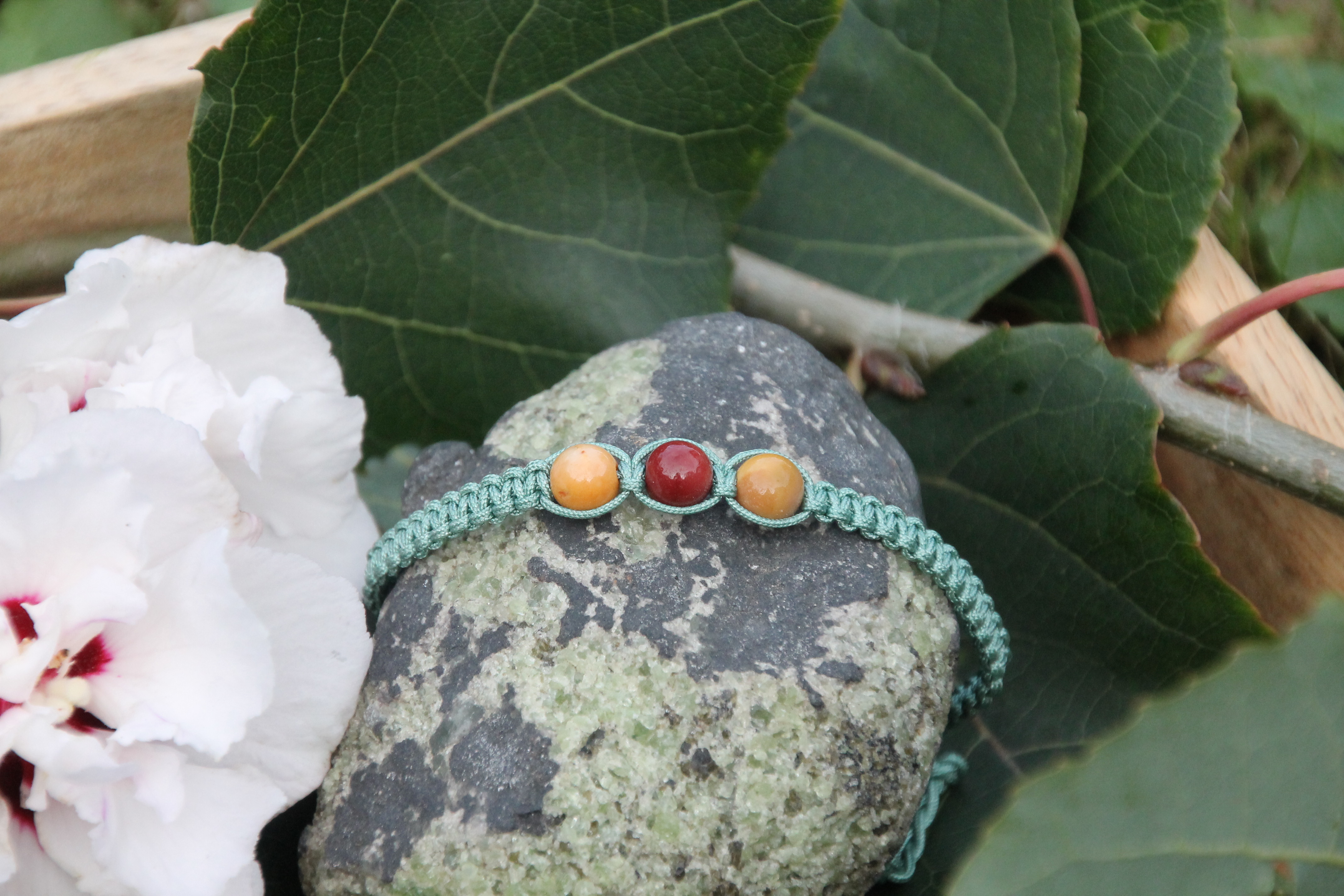 Mookait - Makramee Armband