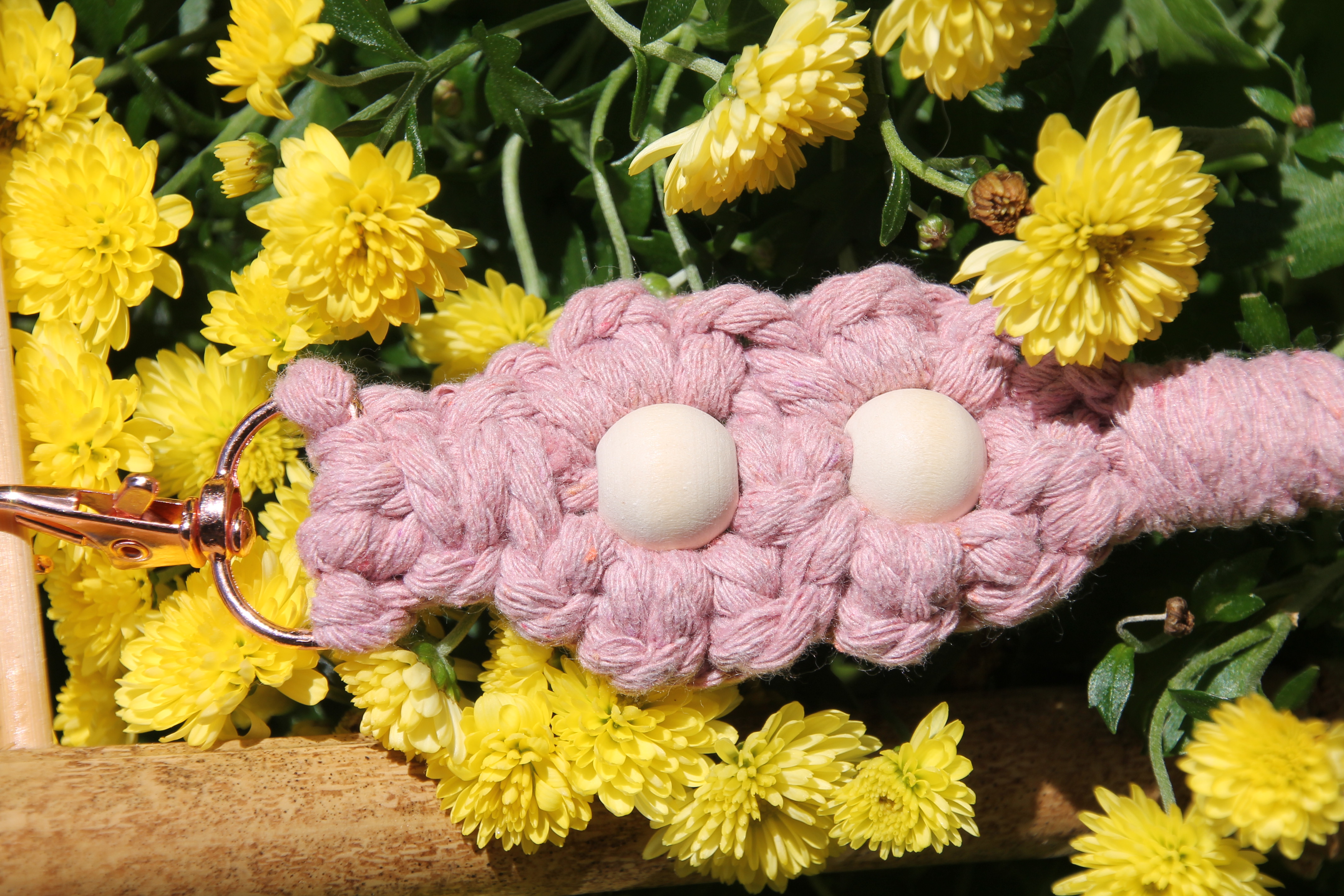 Schlüsselanhänger Makramee 