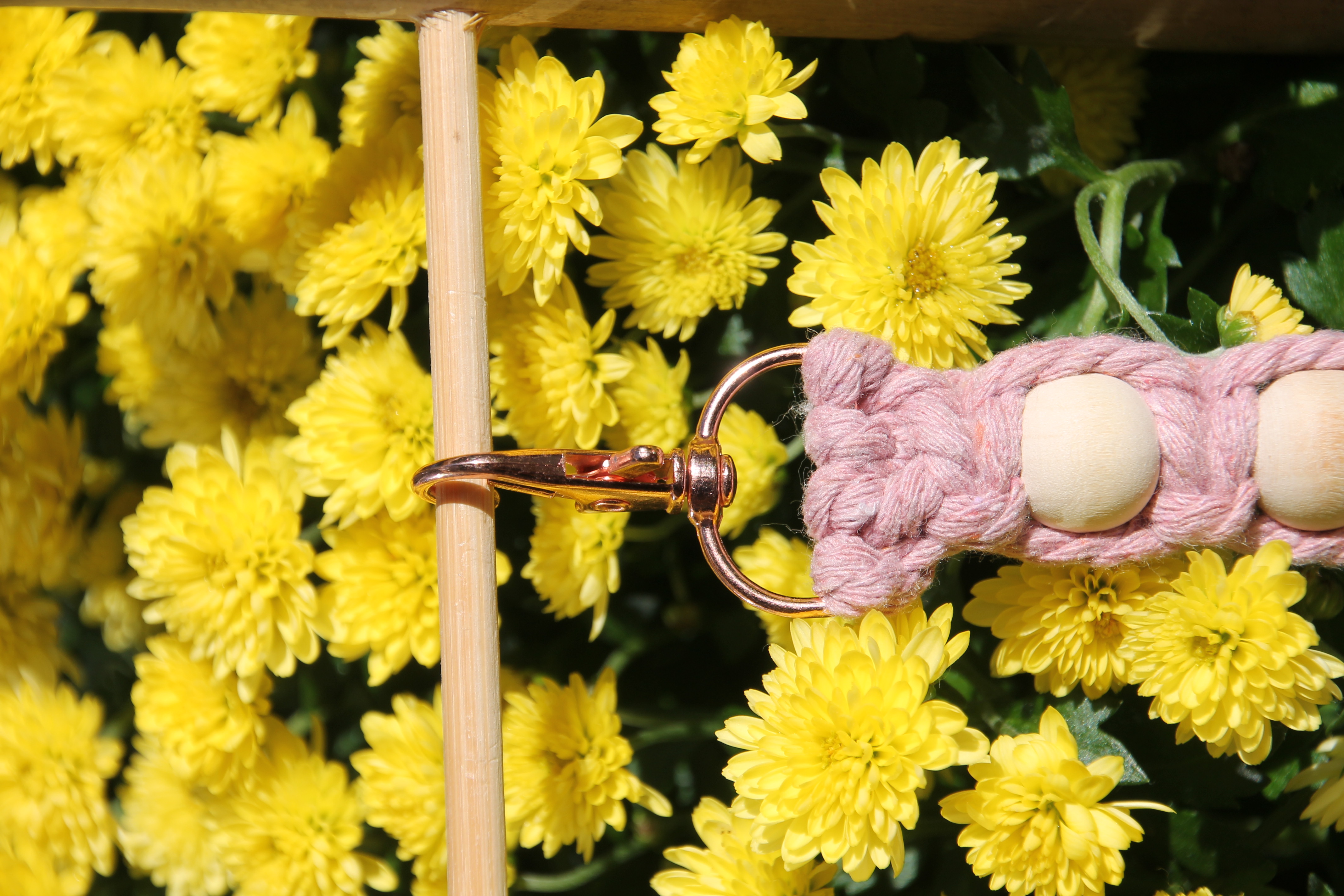 Schlüsselanhänger Makramee 