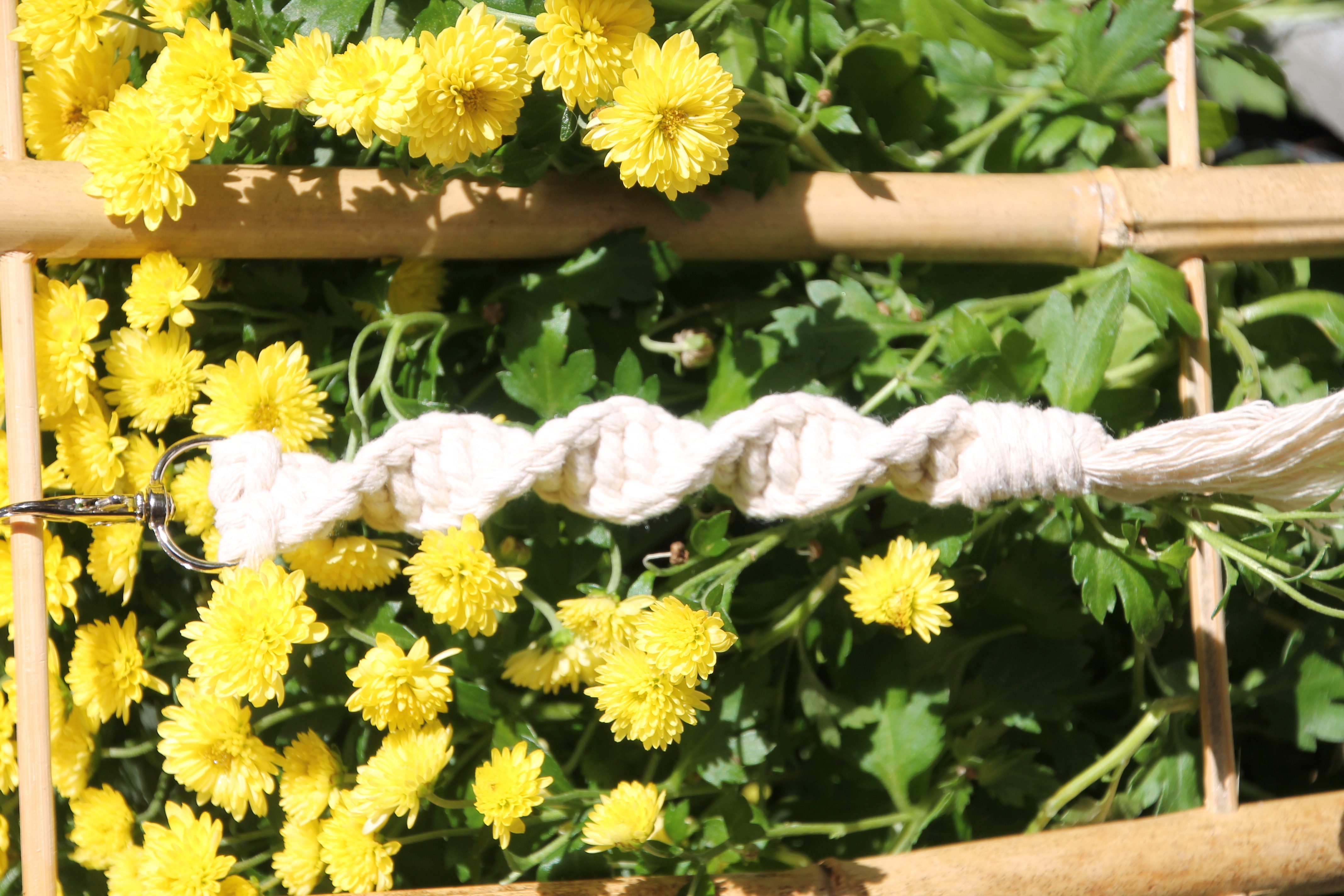 Schlüsselanhänger Makramee 