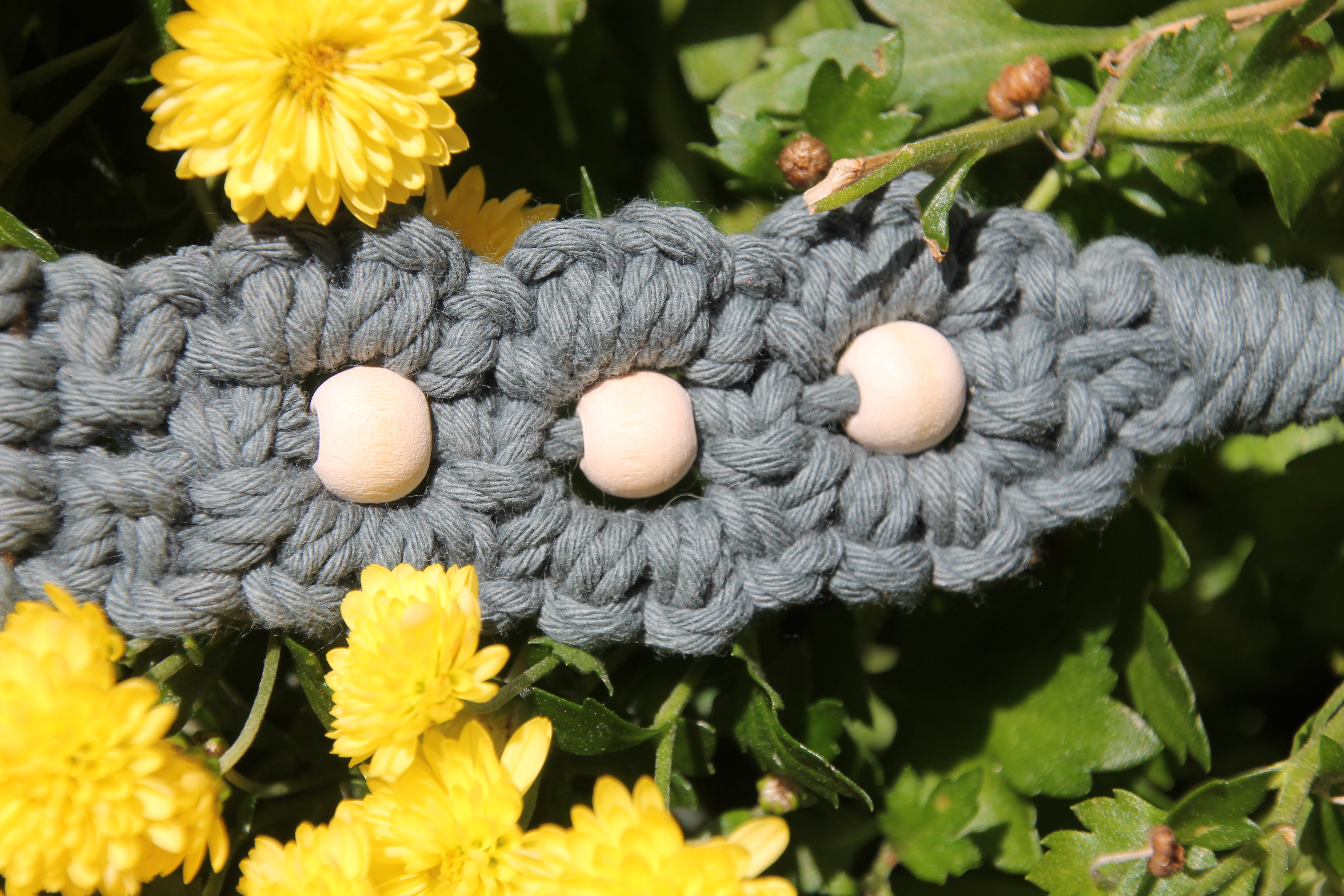 Schlüsselanhänger Makramee 