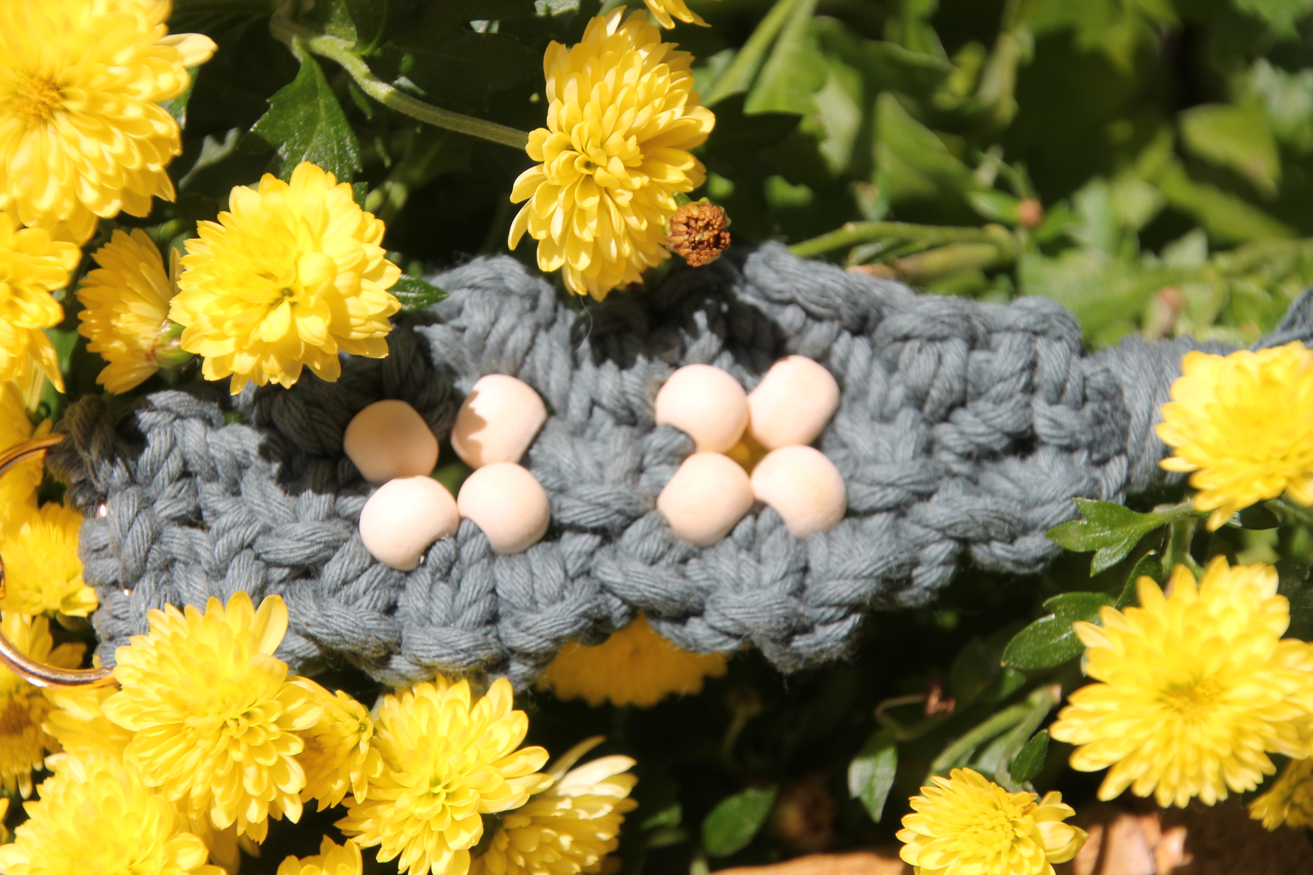 Schlüsselanhänger Makramee 