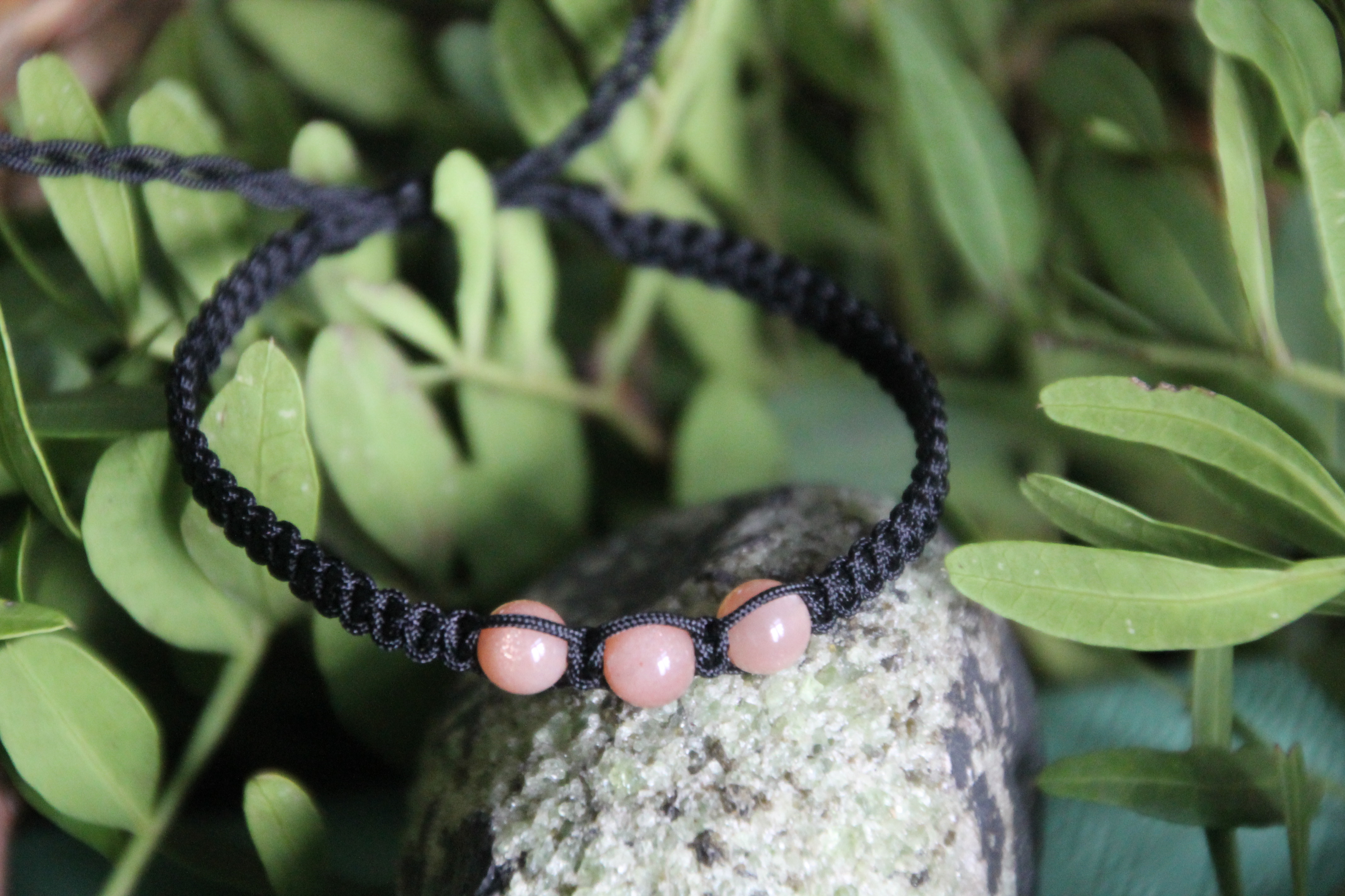 Sonnenstein - Makramee Armband