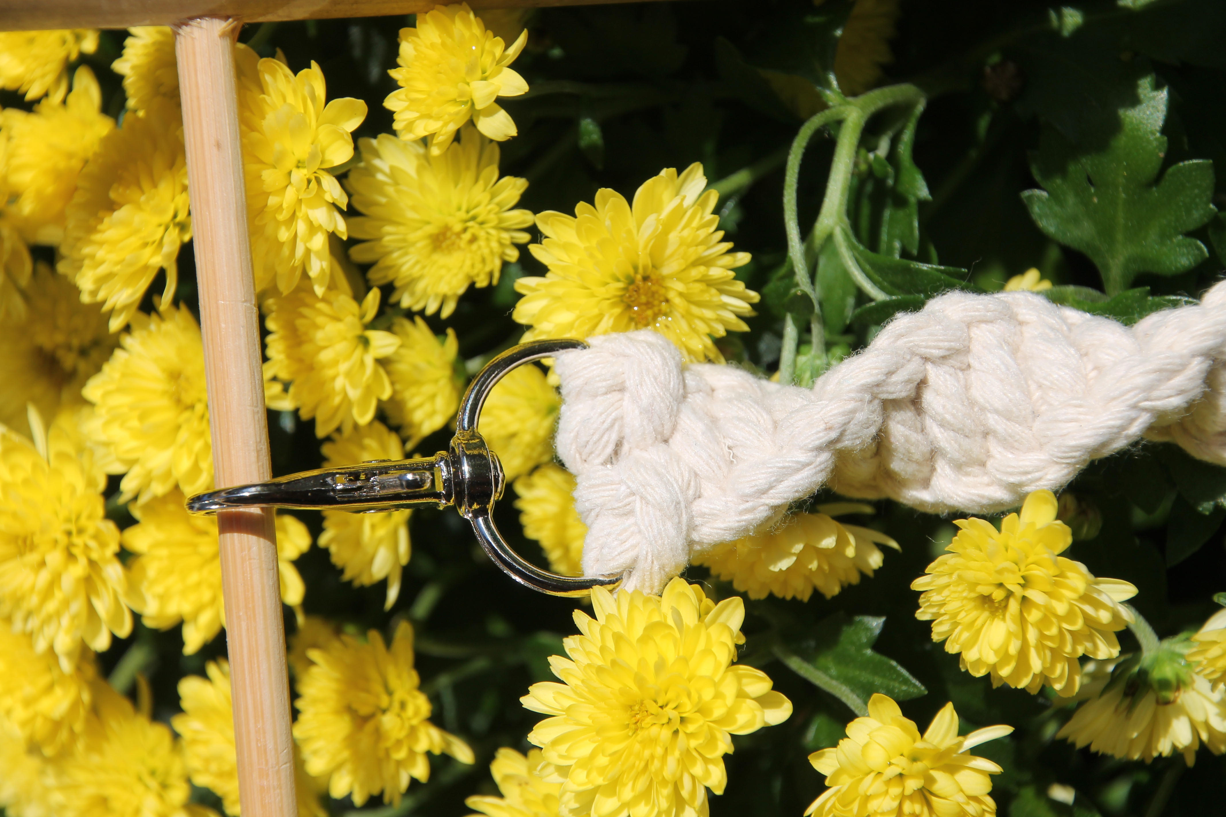 Schlüsselanhänger Makramee 