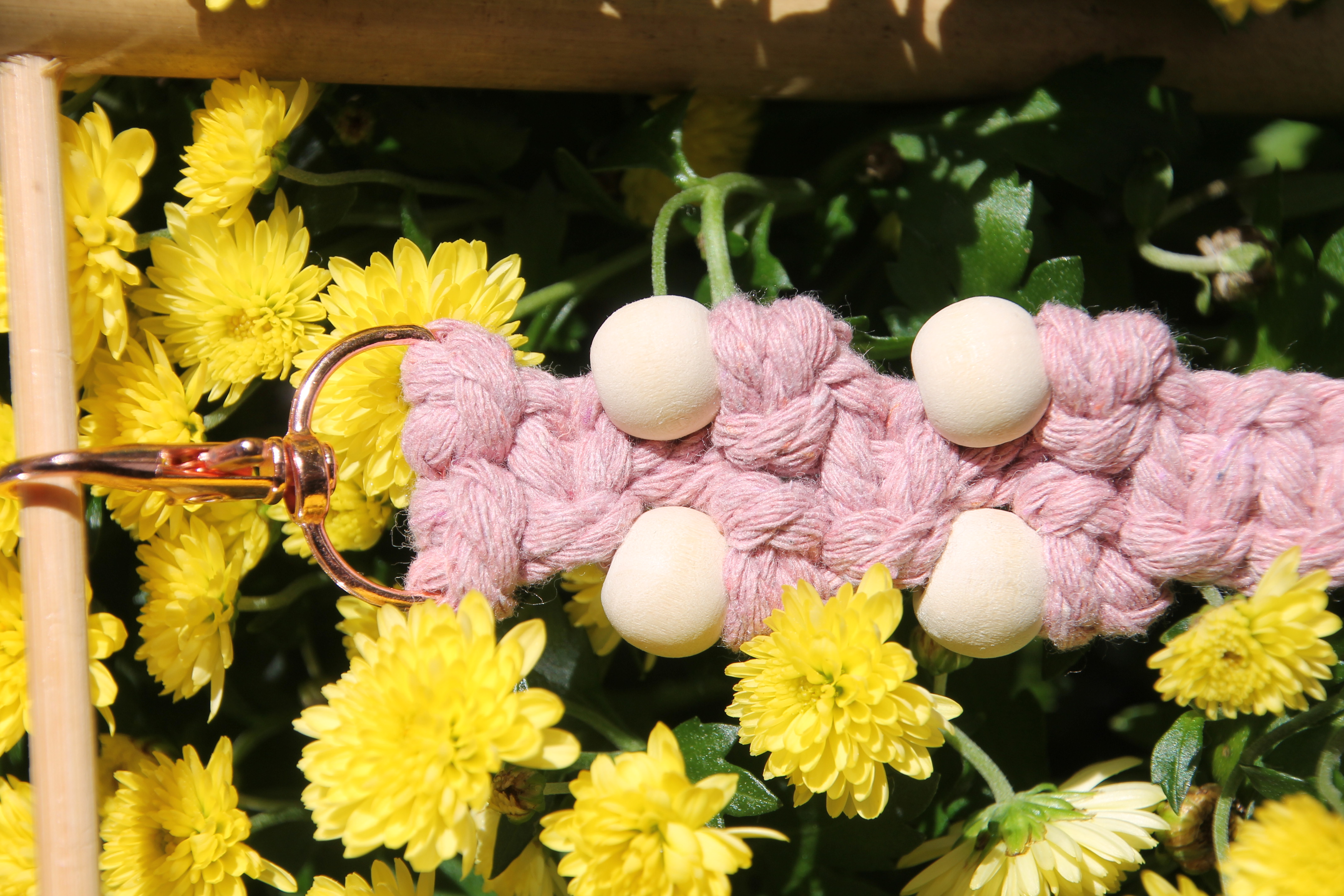 Schlüsselanhänger Makramee 