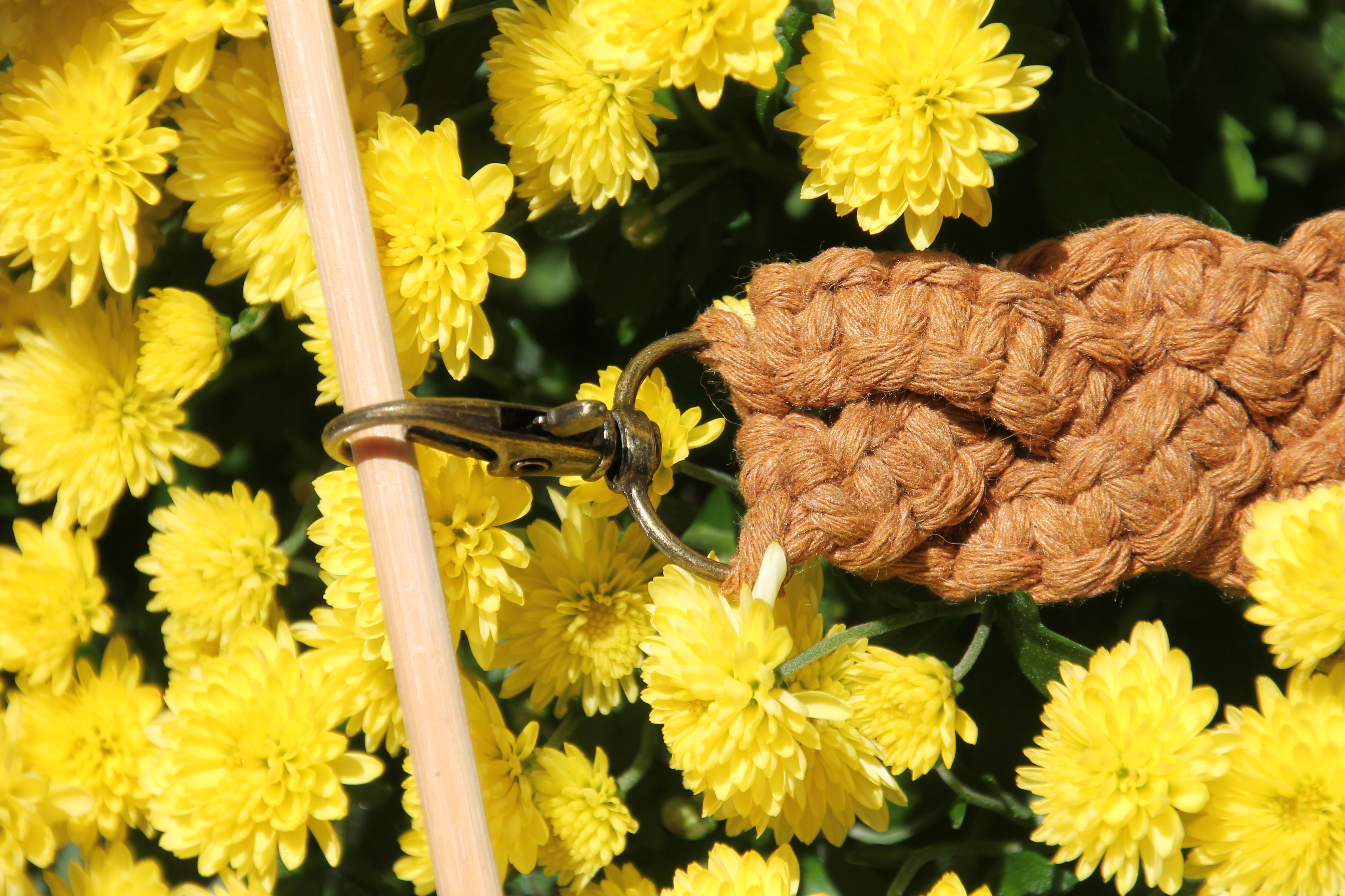 Schlüsselanhänger Makramee 