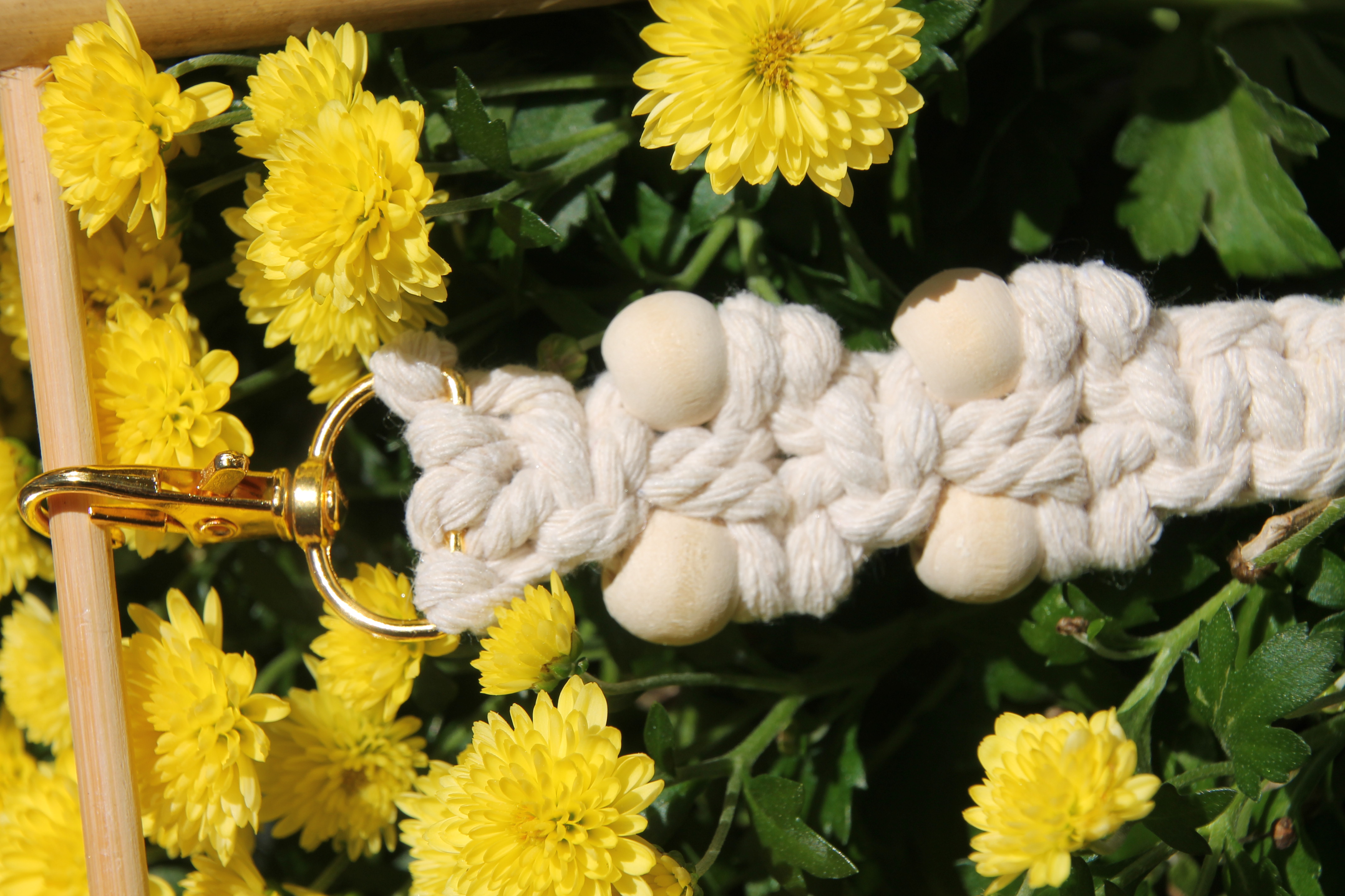 Schlüsselanhänger Makramee 