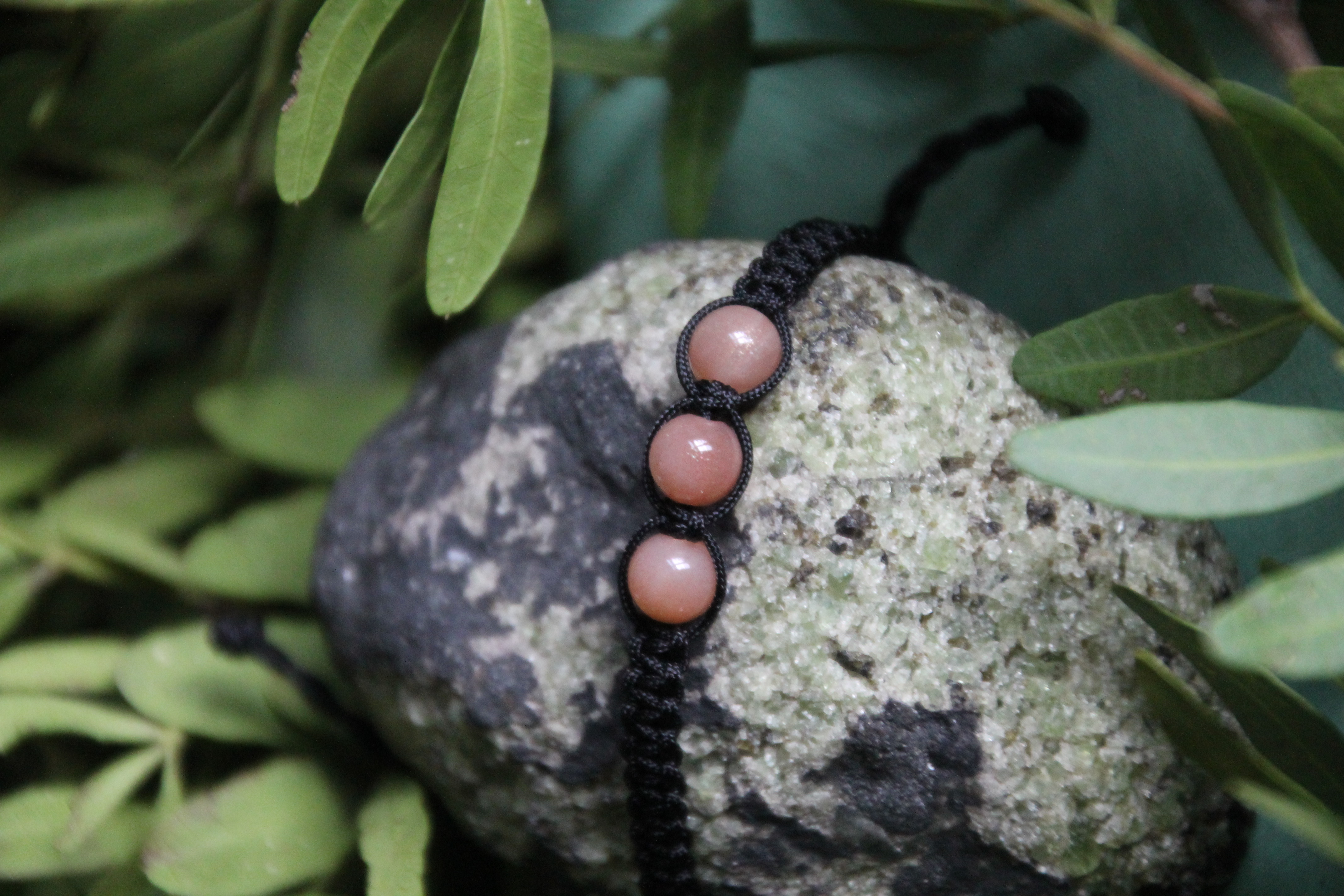 Sonnenstein - Makramee Armband