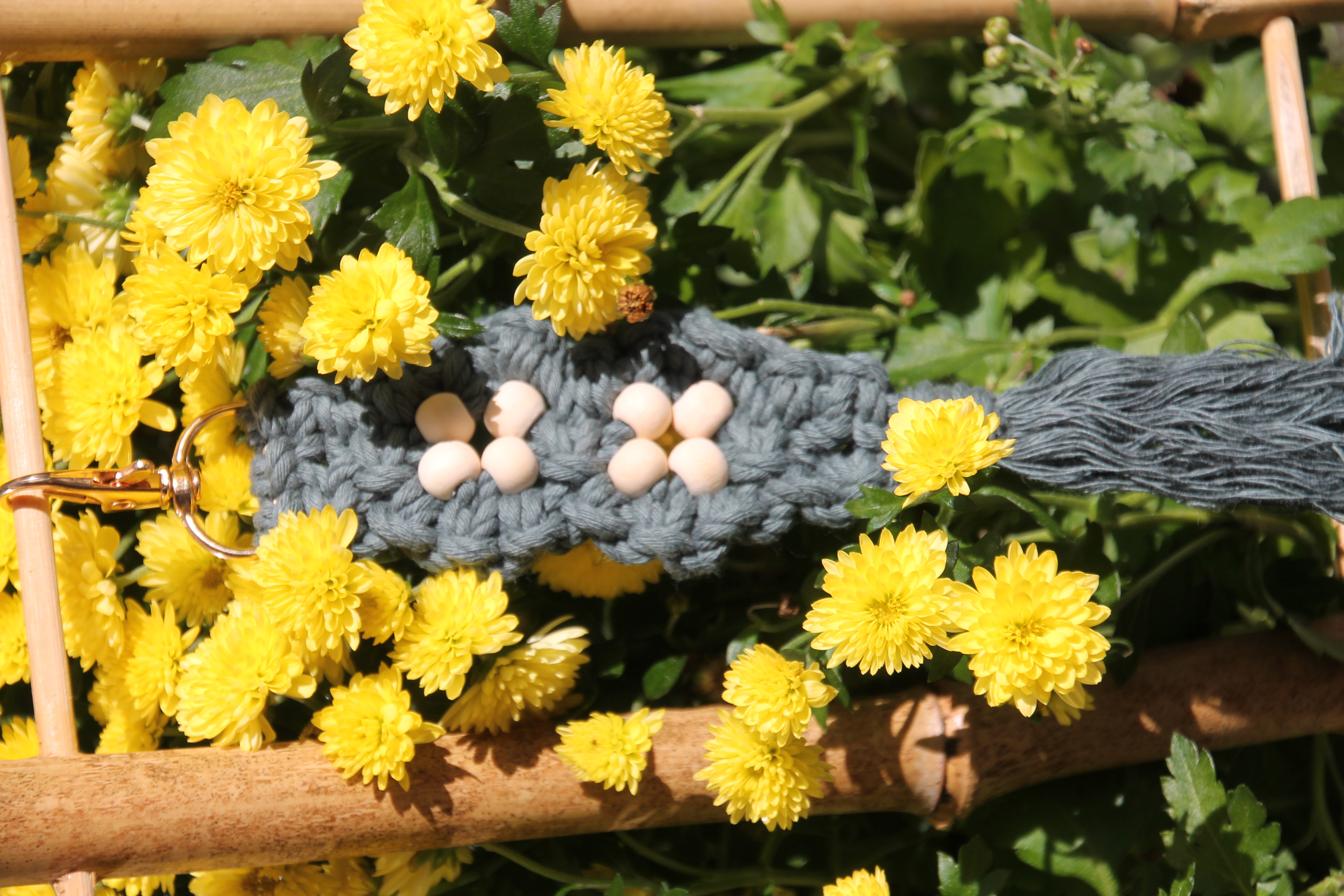 Schlüsselanhänger Makramee 