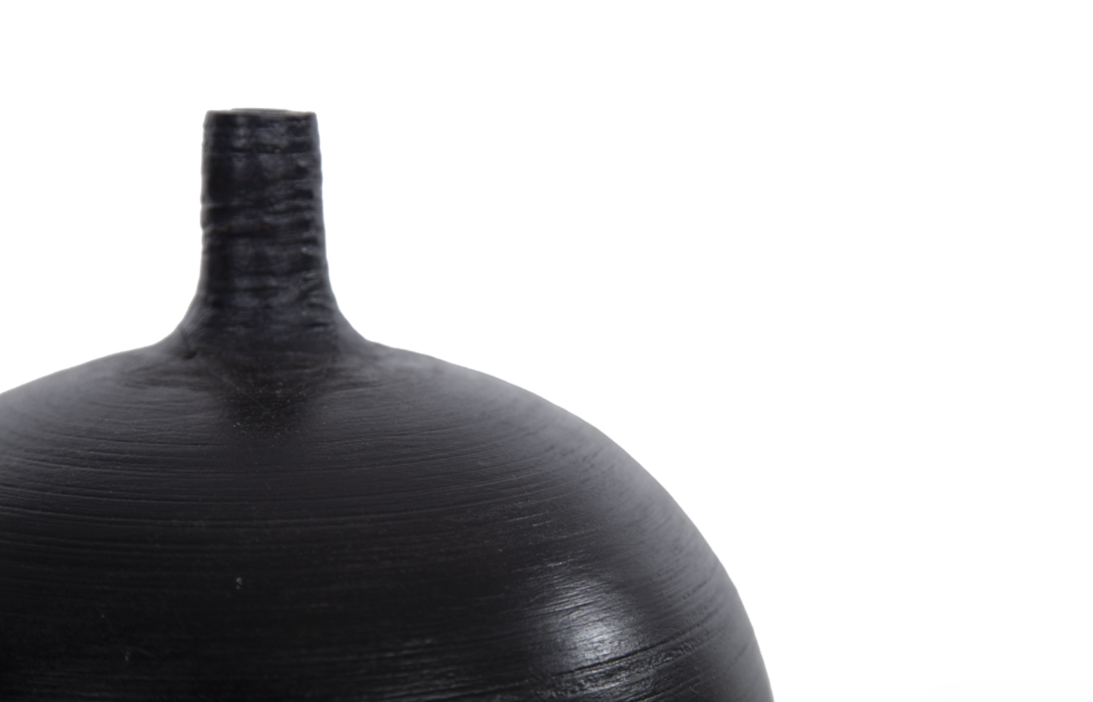 Διακοσμητικό Βάζο Kadu Black