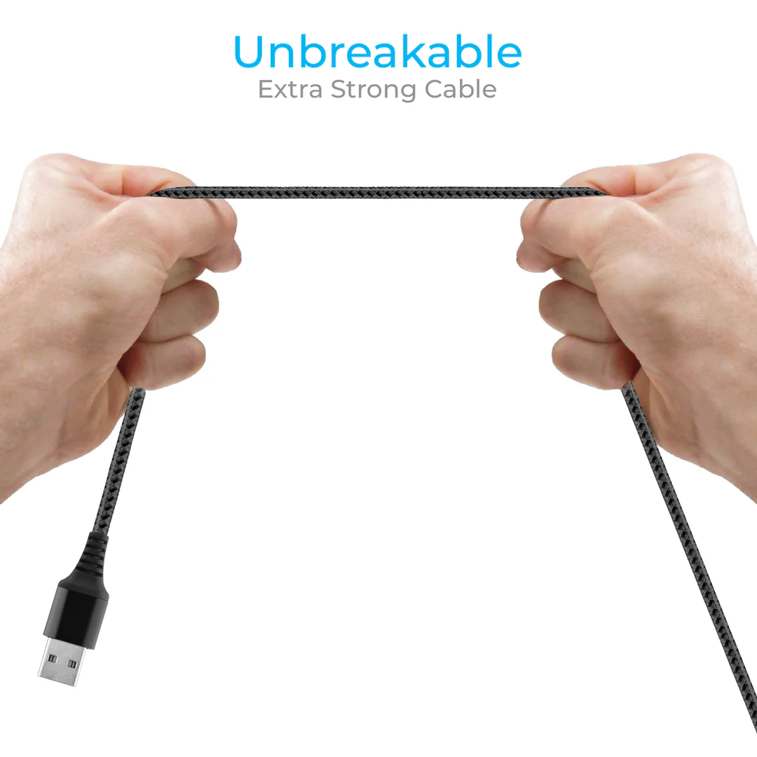 Ambrane Braided type-C USB cable (BCT-B15)