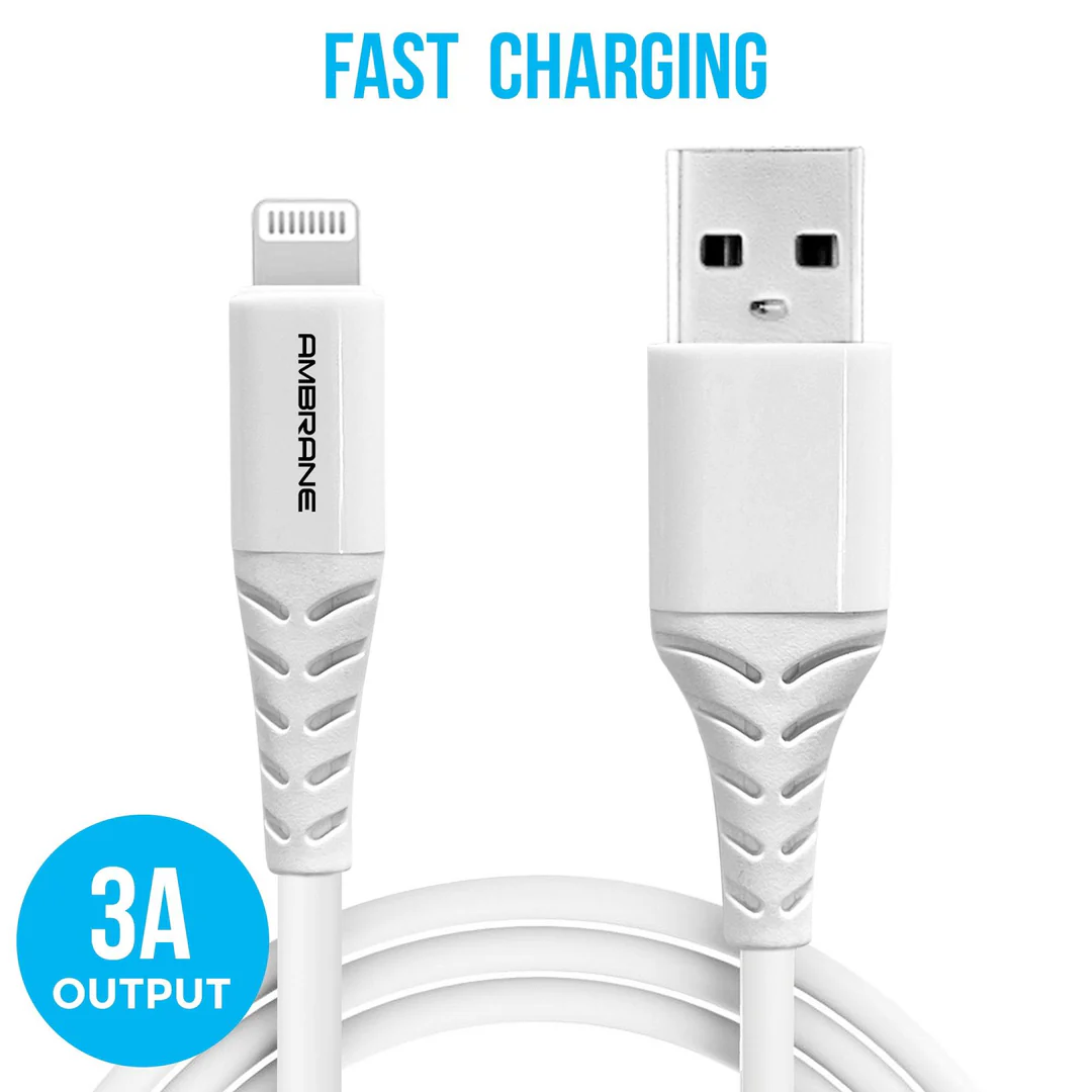 Ambrane 3A Lightning cable ACL-C11 White