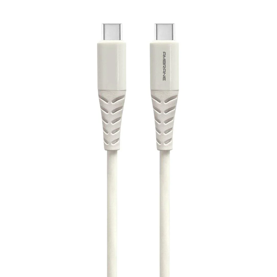 Ambrane Type-C to Type-C cable ACTT-C11 White