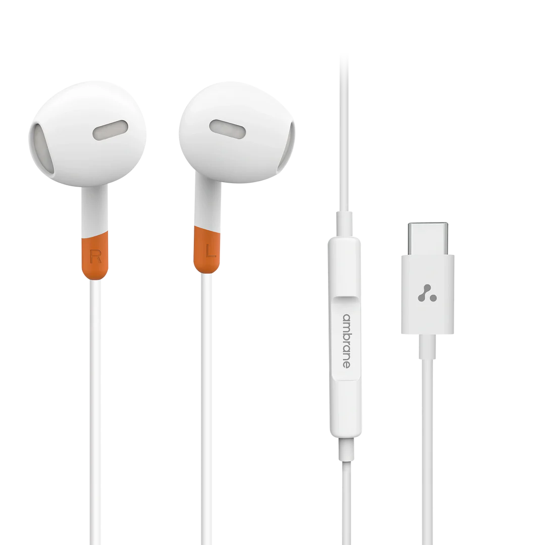 Ambrane type-C earphone (BEATZ T02)
