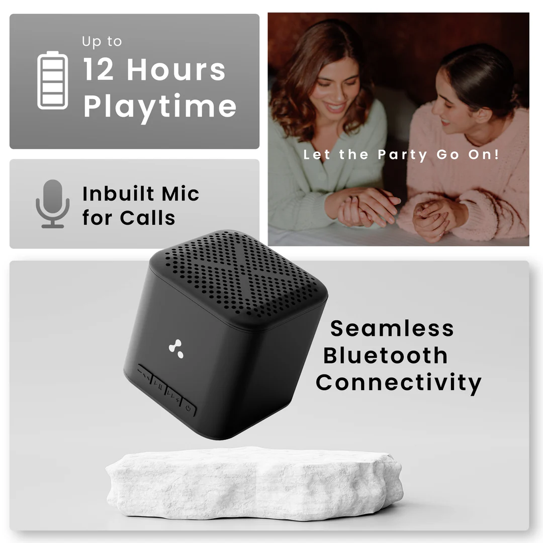 Ambrane speaker (Evoke cube + Black)