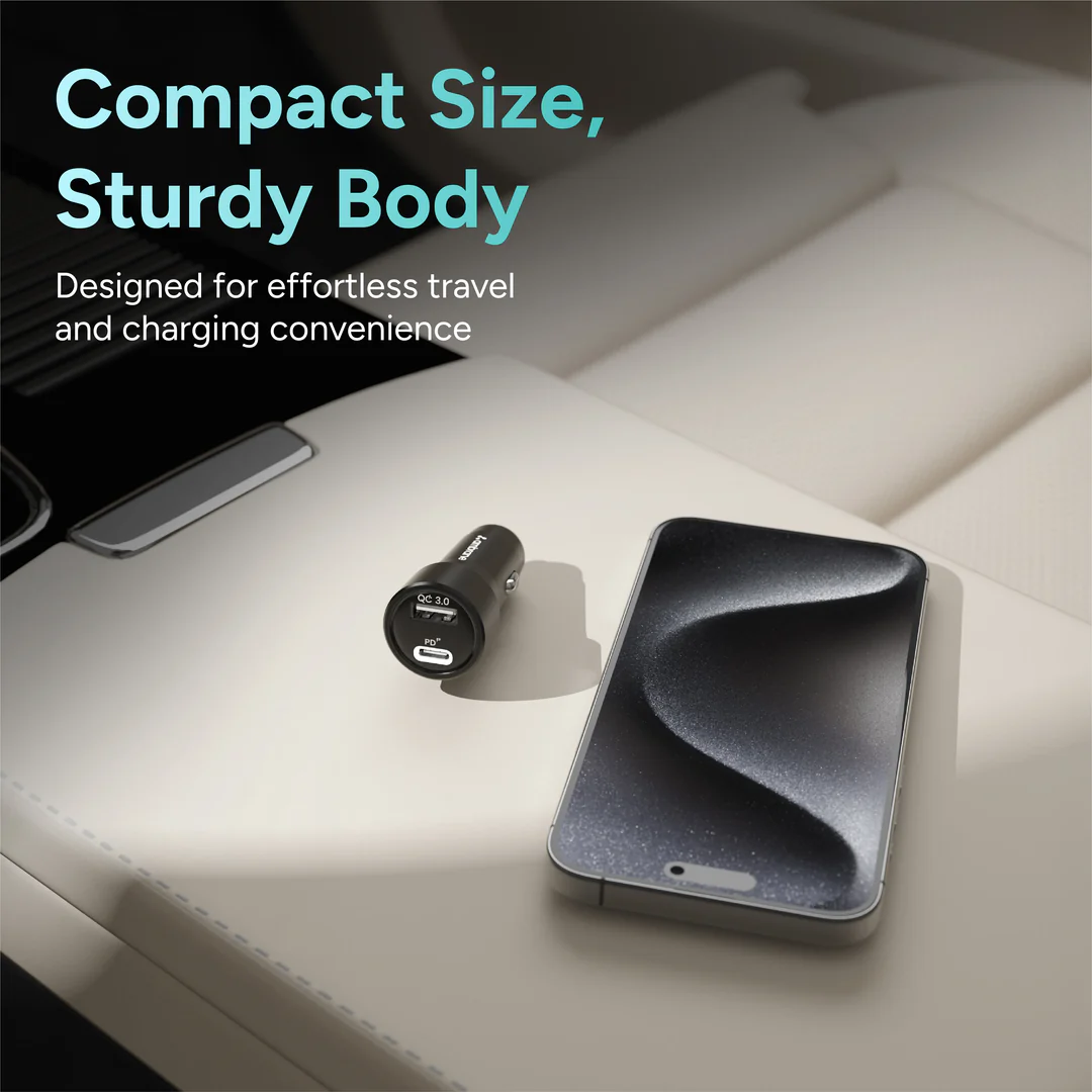 Ambrane car charger (C51 Black)