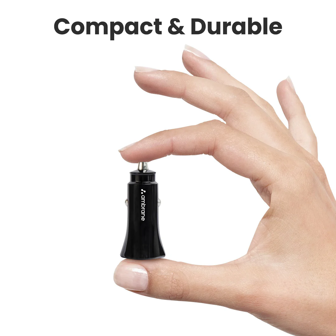 Ambrane car charger without cable (Impulz C11)