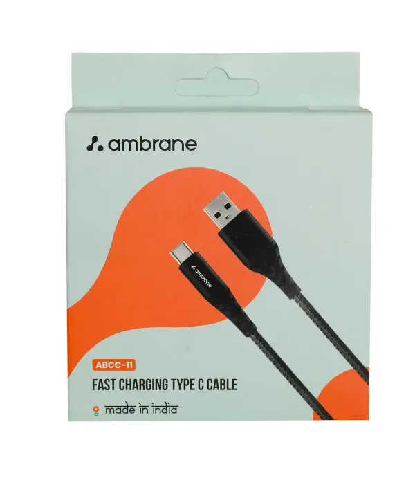 Ambrane Type-C Powerbank cable (APCC-11 White)