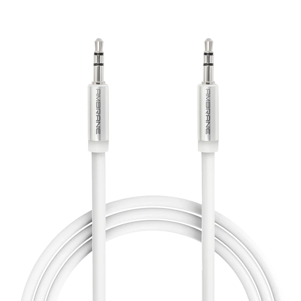 Ambrane Aux cable 1.5M (Aux-11 white)