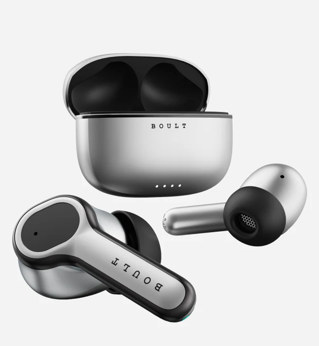 Boult audio wireless earbuds (Z40 Ultra Metallic)