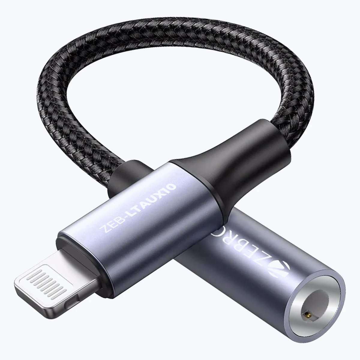 Zebronics Lightning to AUX converter (LTAUX10)