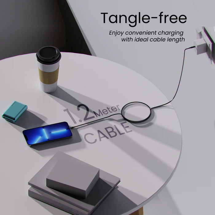Ambrane Type C to Lightning Cable ABTL125G