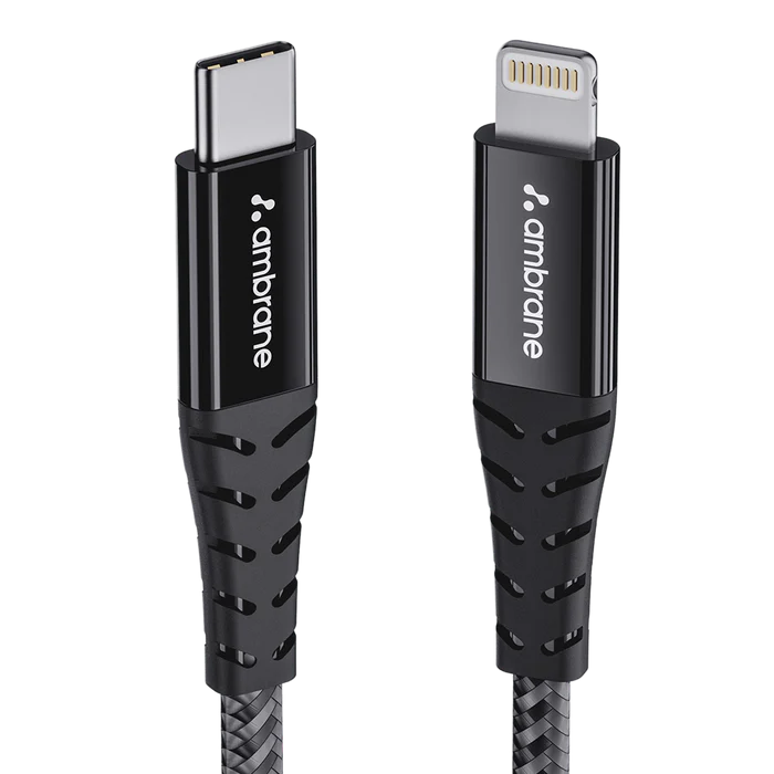 Ambrane Type C to Lightning Cable ABTL125G