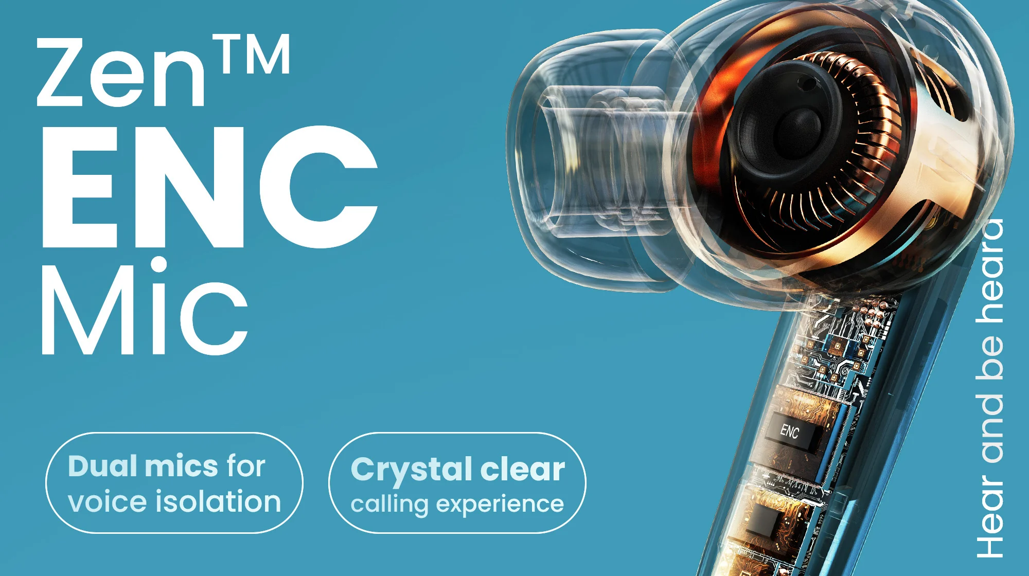 Boult Audio Wireless Earbuds Y1, Black