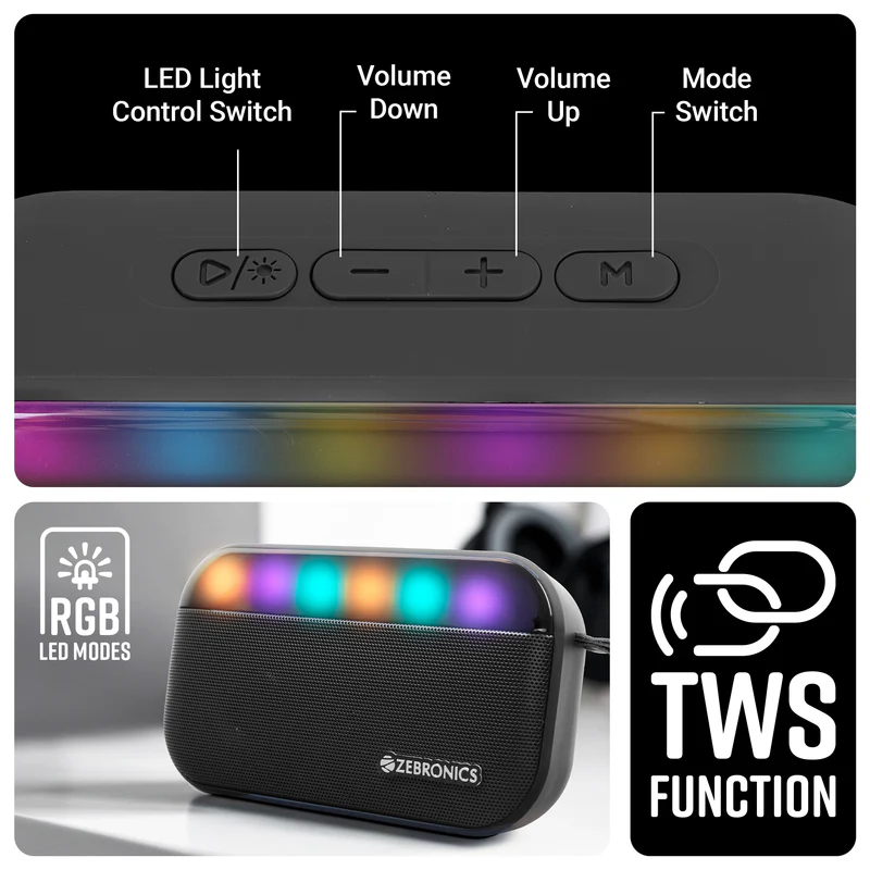 Zebronics Bluetooth Speaker Zeb County 7