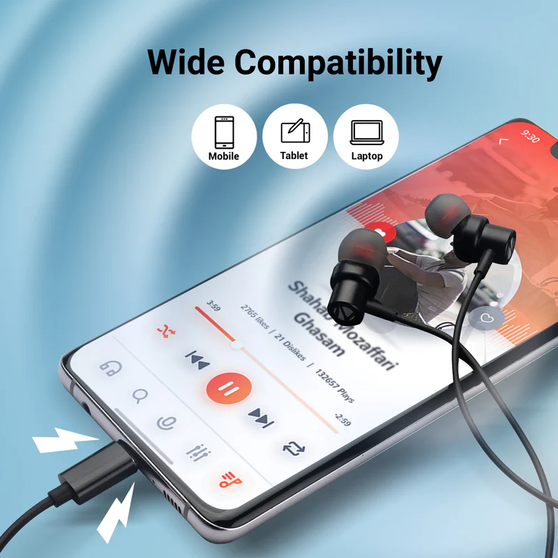 Zebronics Wired Earphones Zeb Buds C9