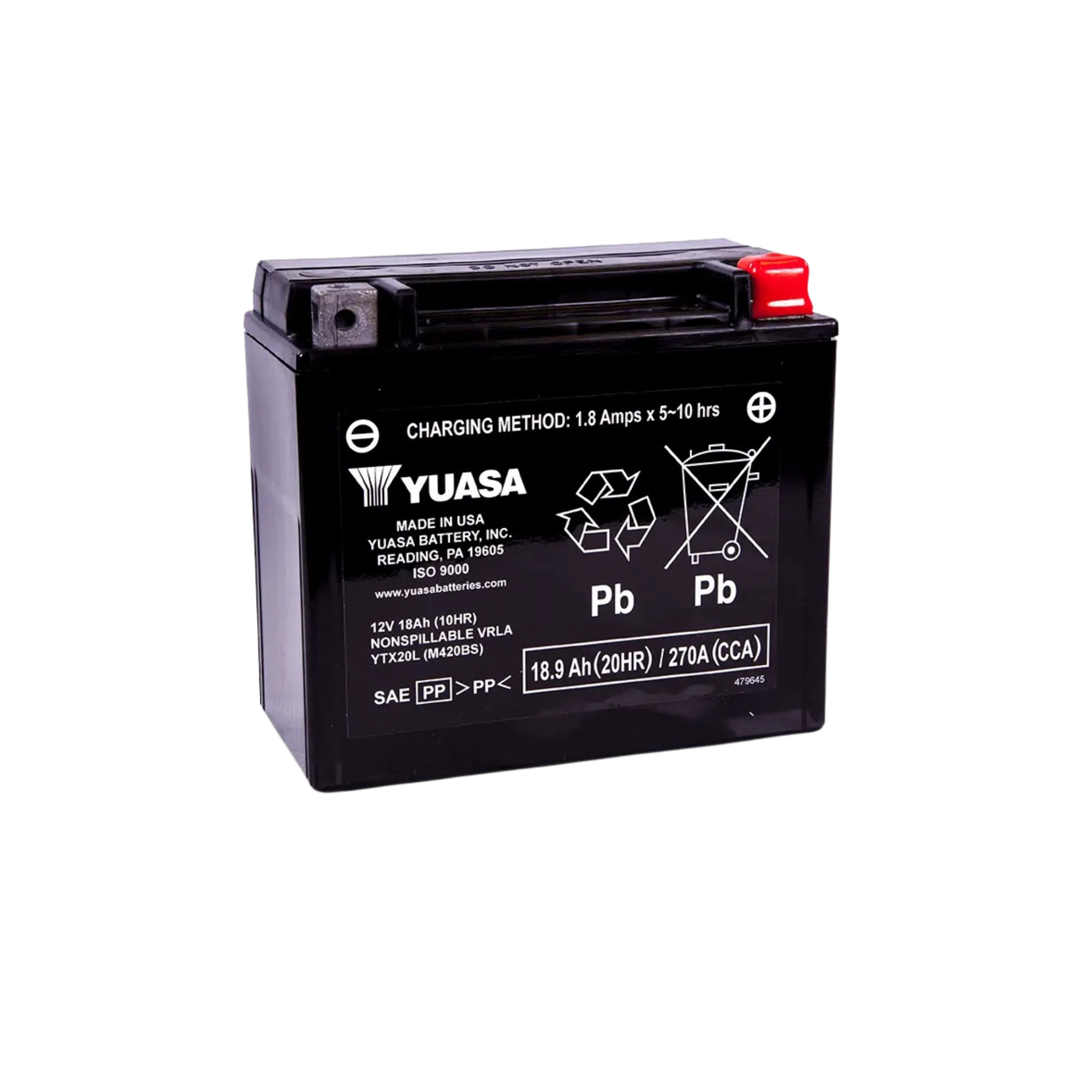 YUASA YTX20L