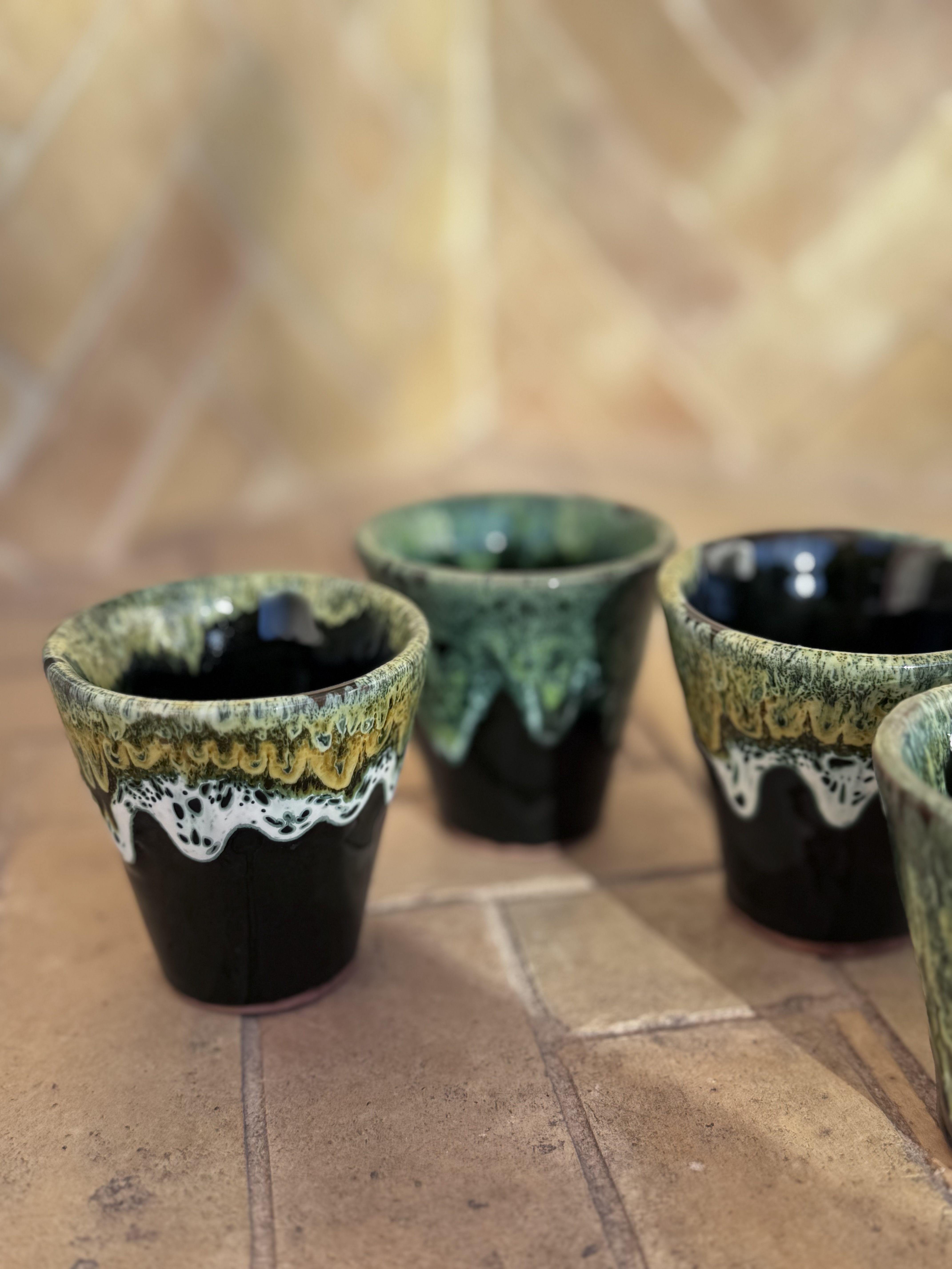 Tasse à café céramique Paon