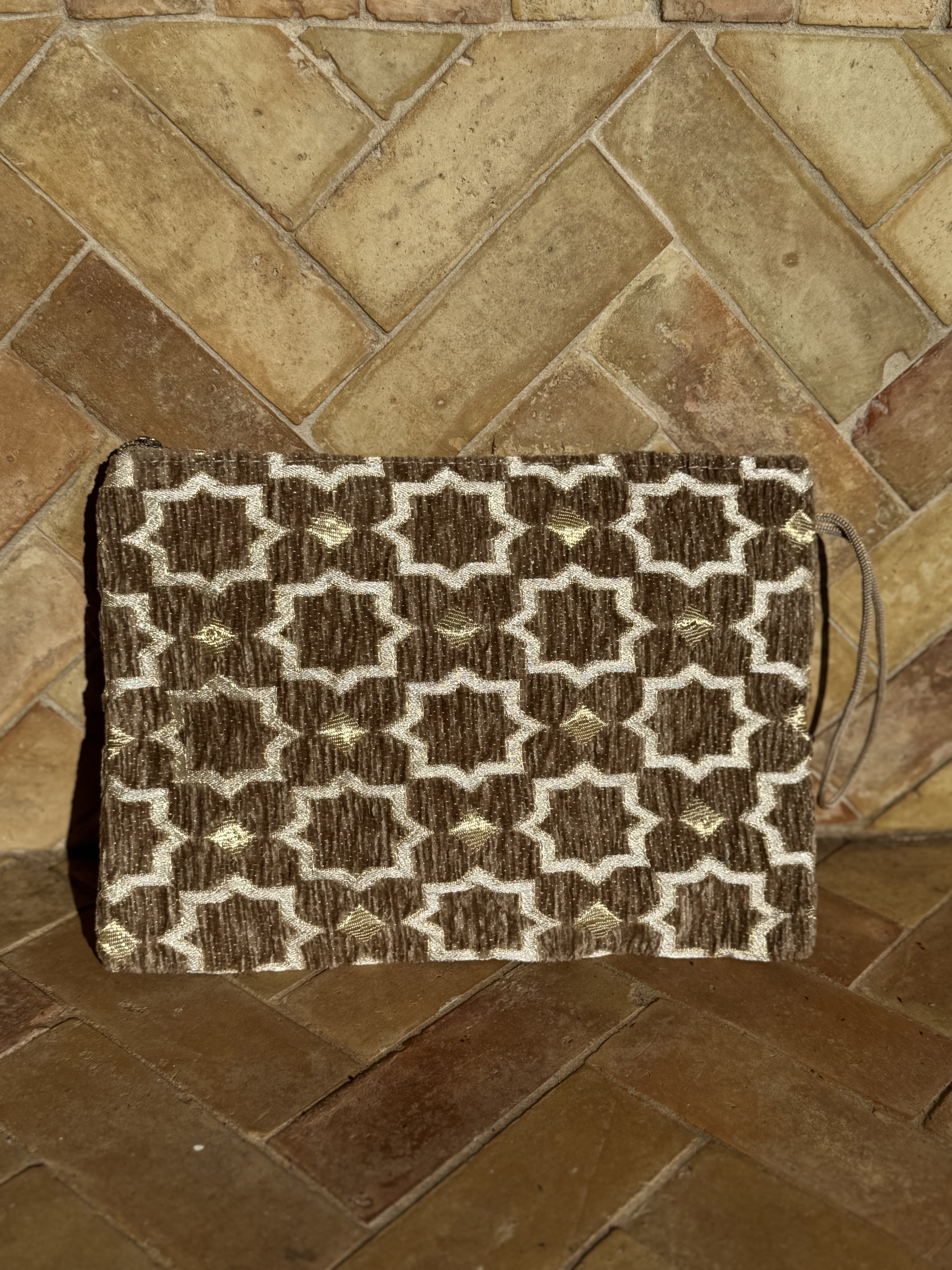 Pochette Zellige Grand modèle 