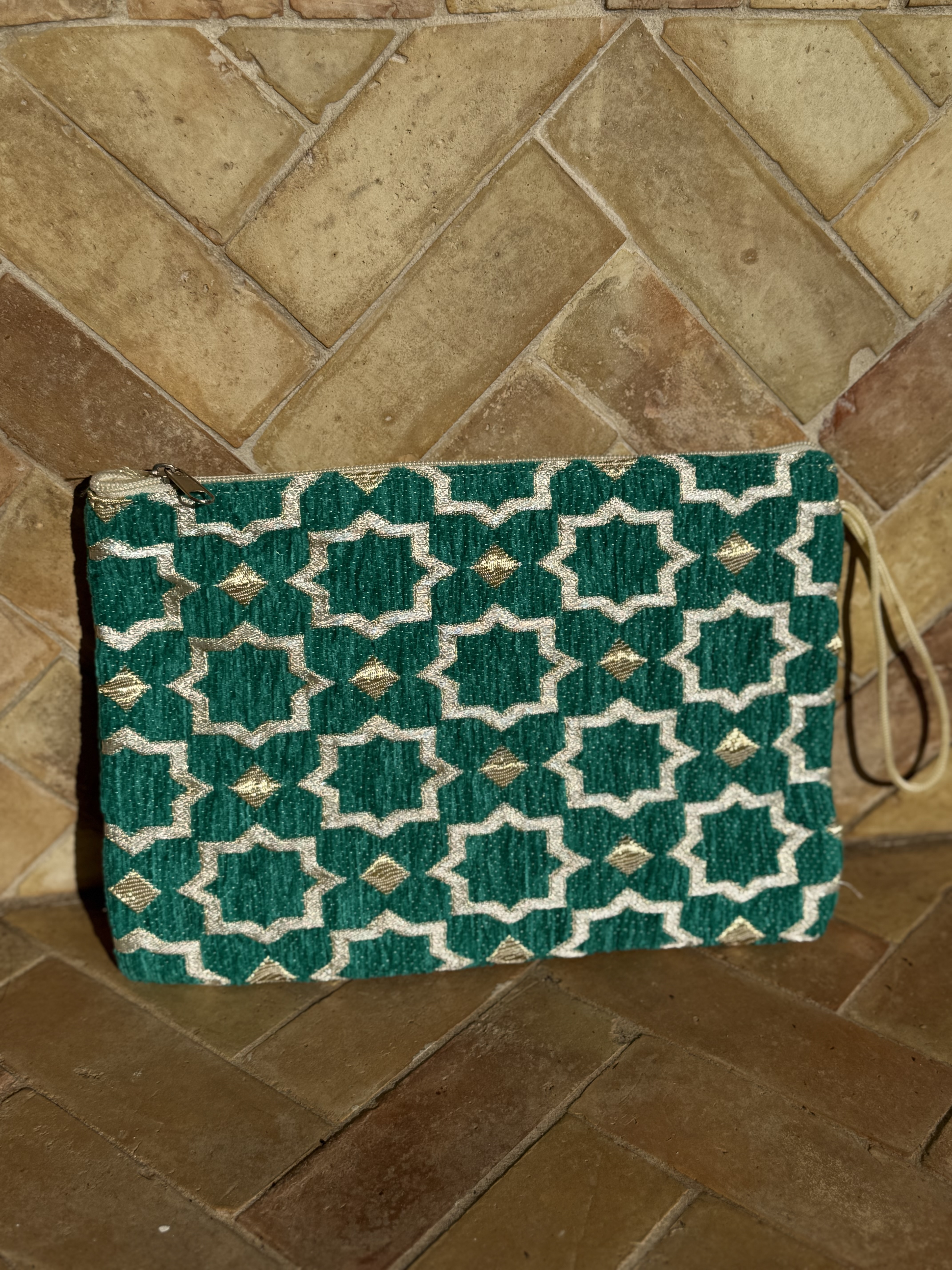 Pochette Zellige Grand modèle 