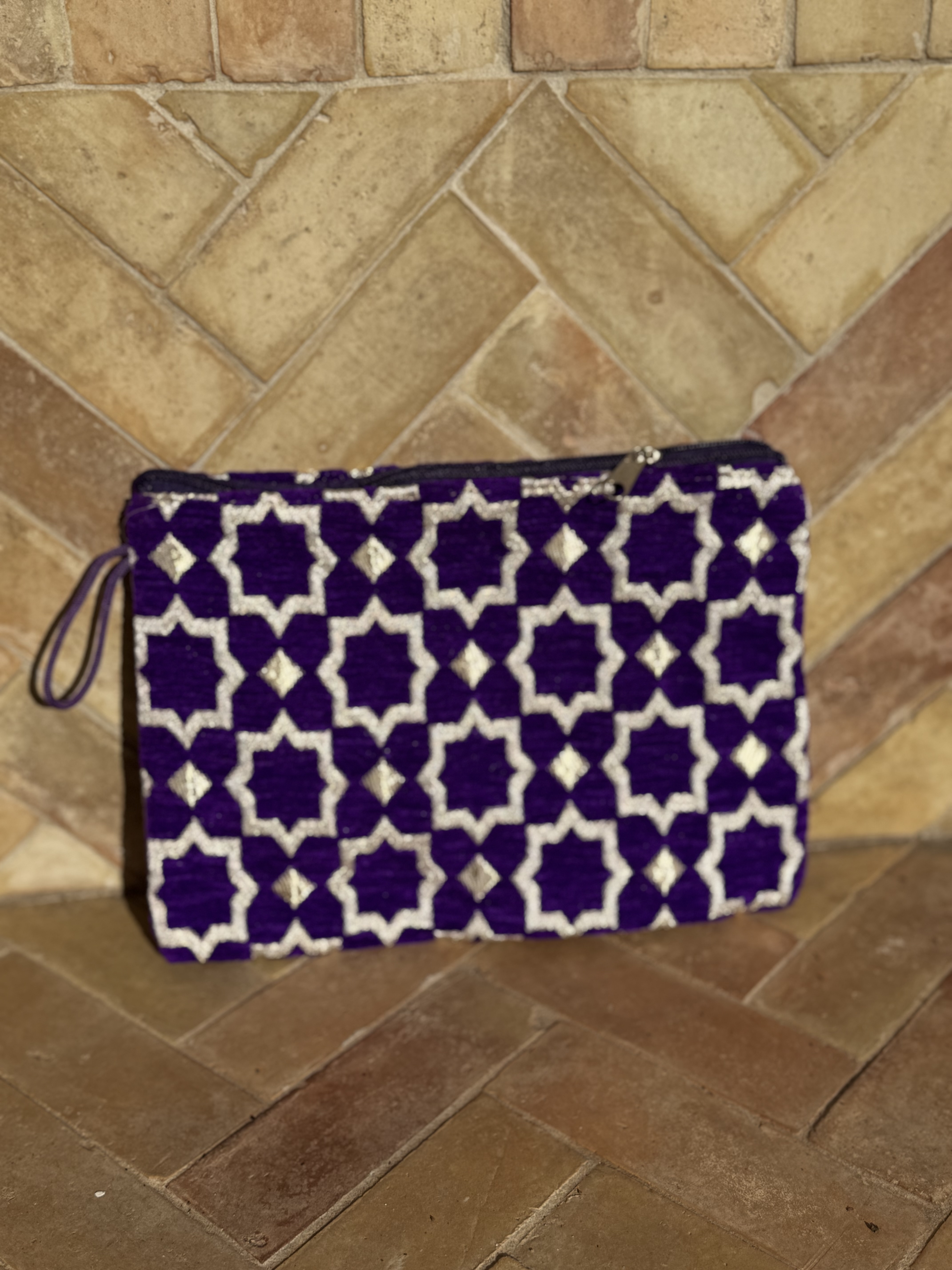 Pochette Zellige Grand modèle 