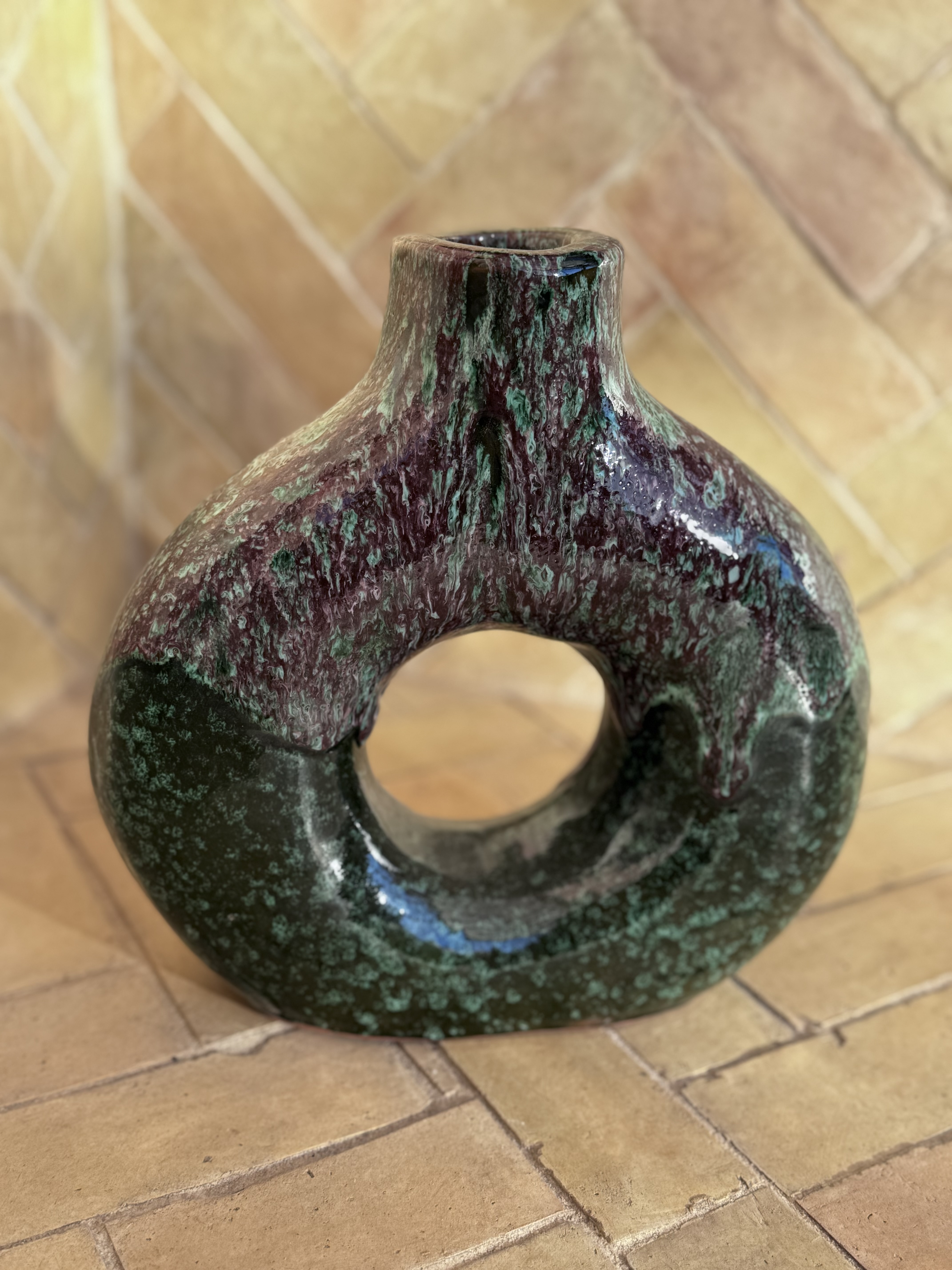 Vase décoratif rond