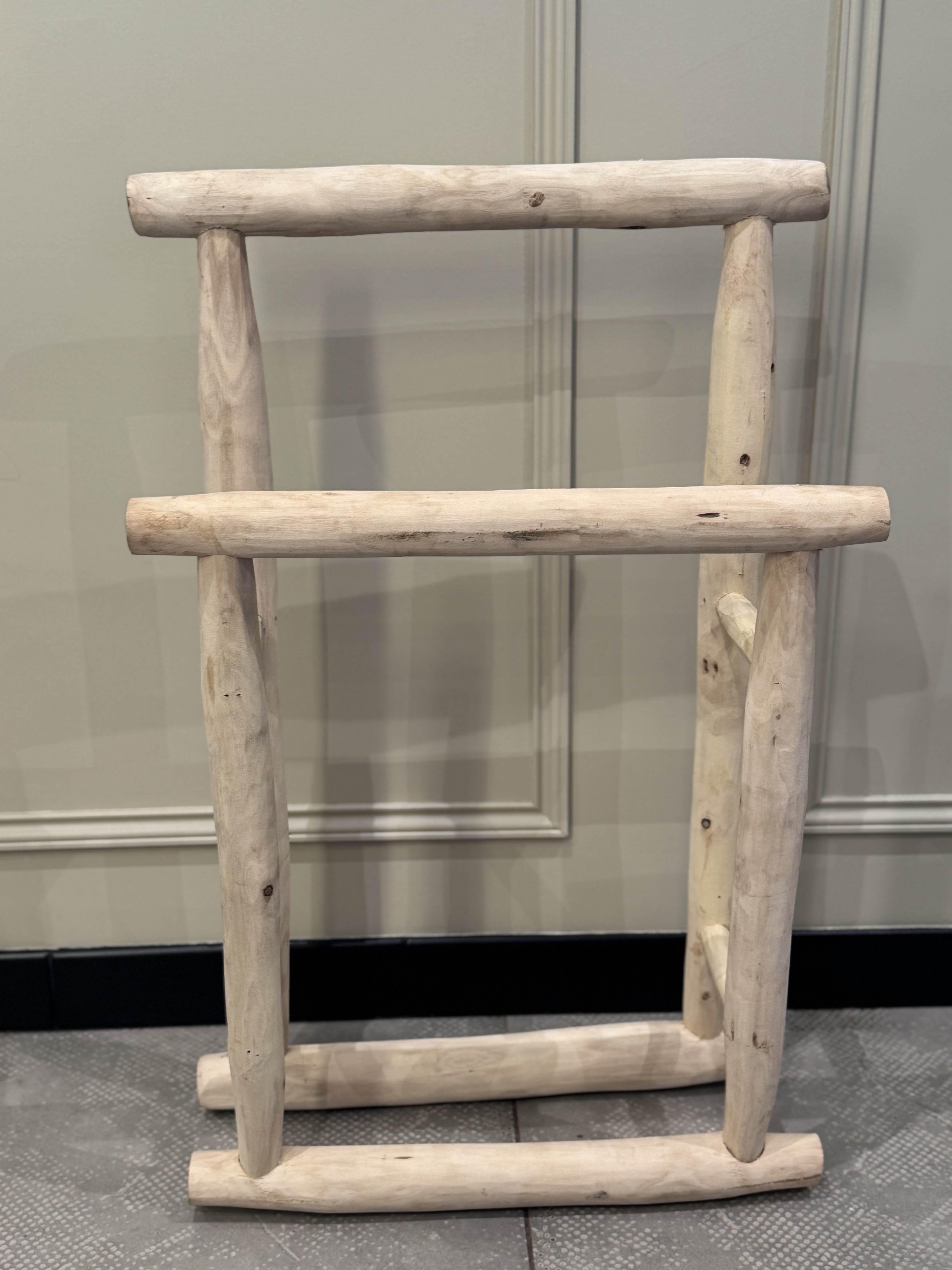 Porte serviette en bois d'eucalyptus