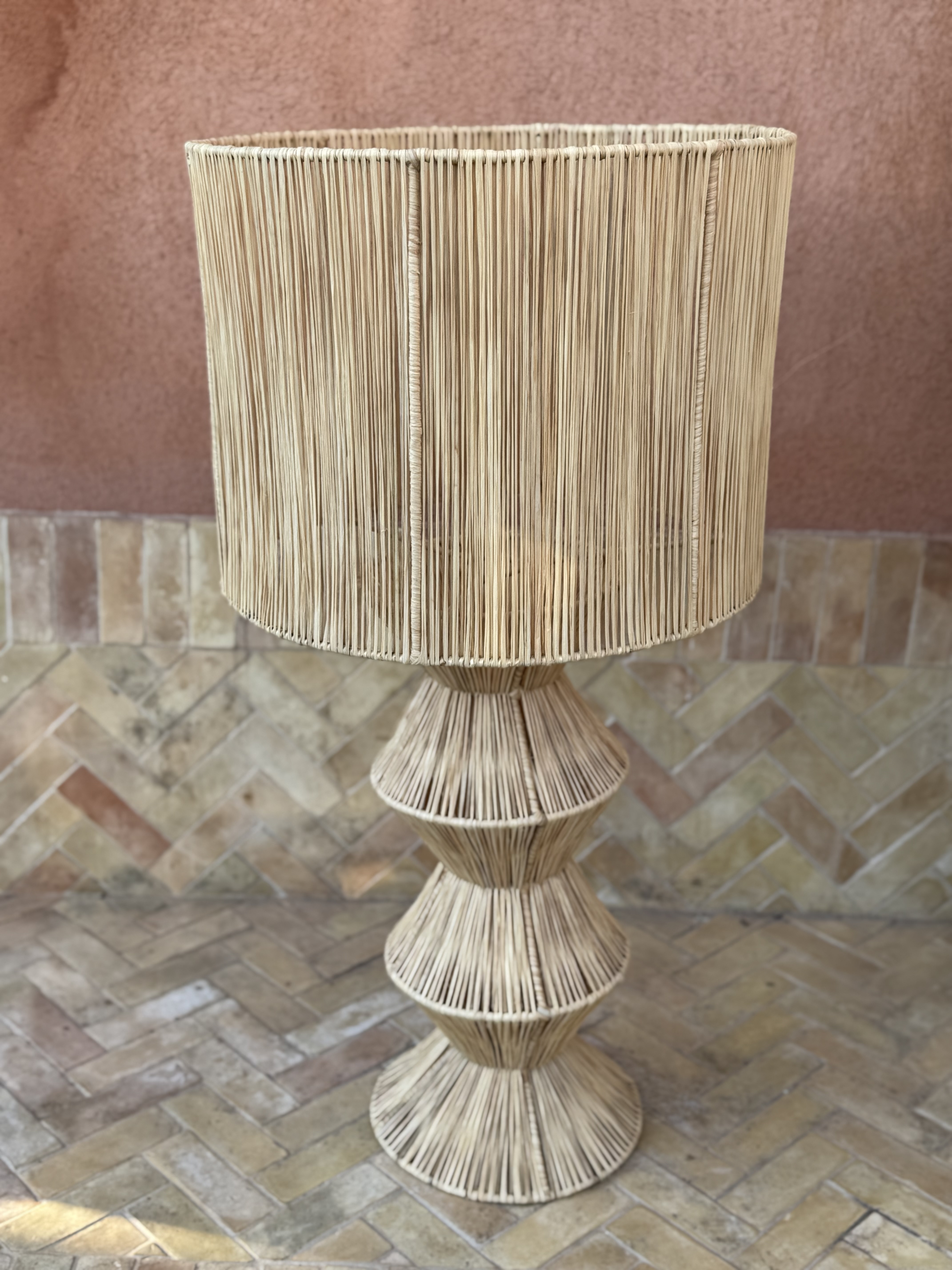 Lampe sur pied accordéon