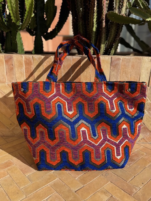 Sac Cabas Berbère Orange