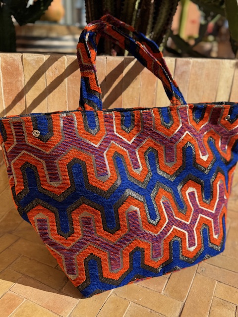Sac Cabas Berbère Orange