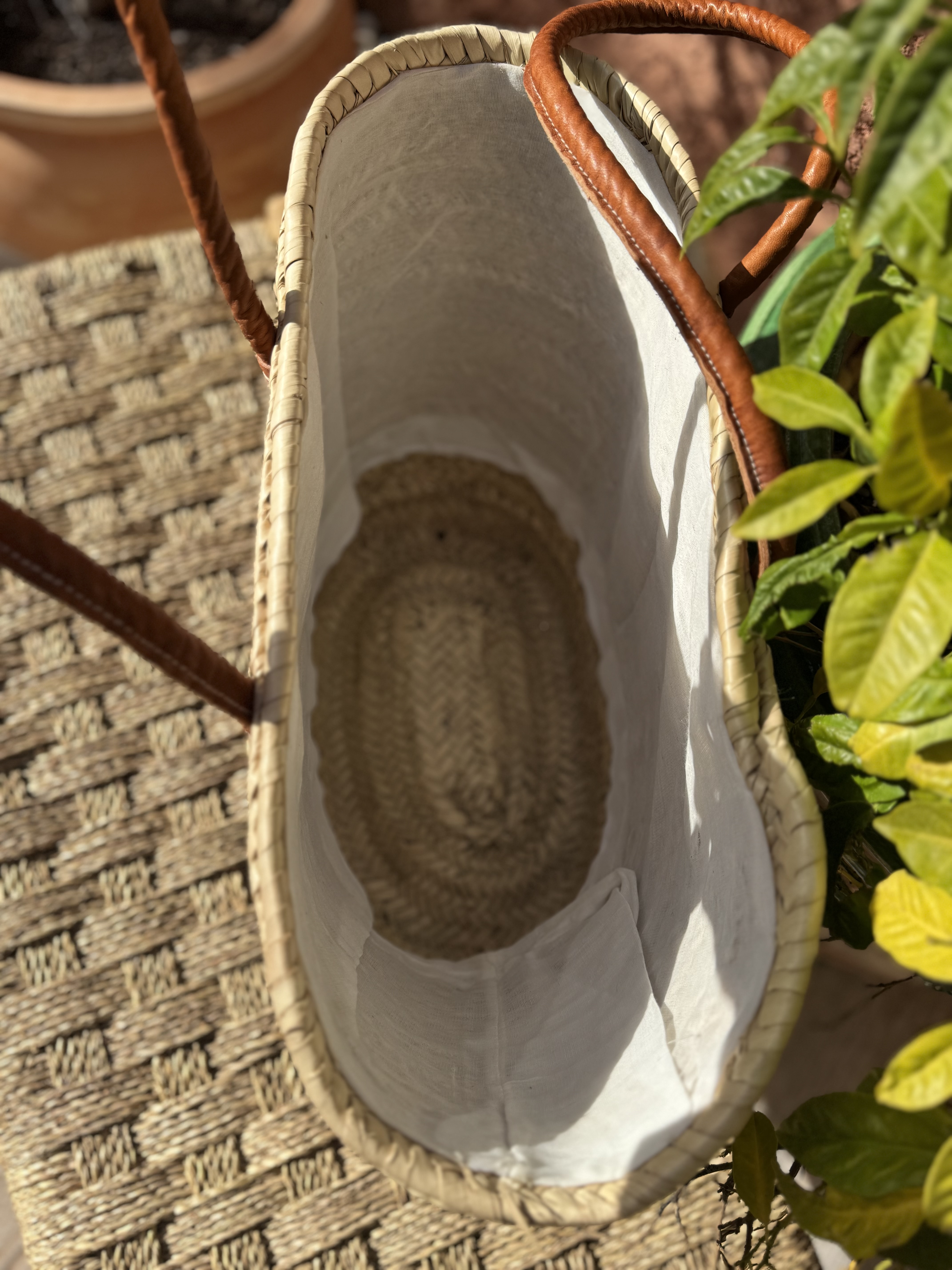 Panier Paillettes Noires