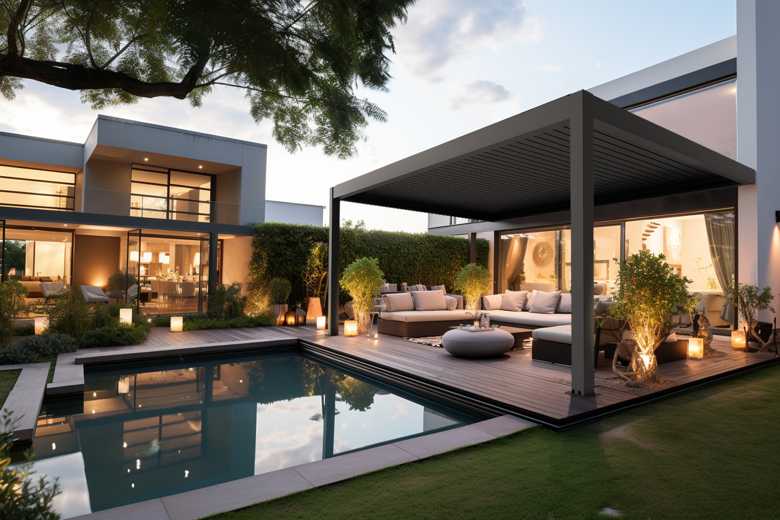 AluPergola Twist 5.0