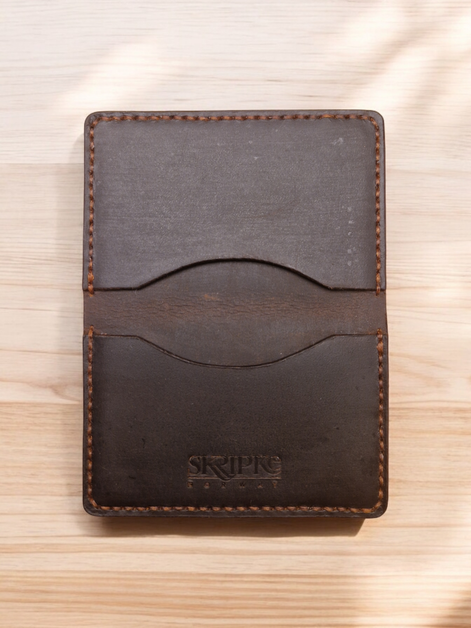 Crazy Horse Leather Card Holder