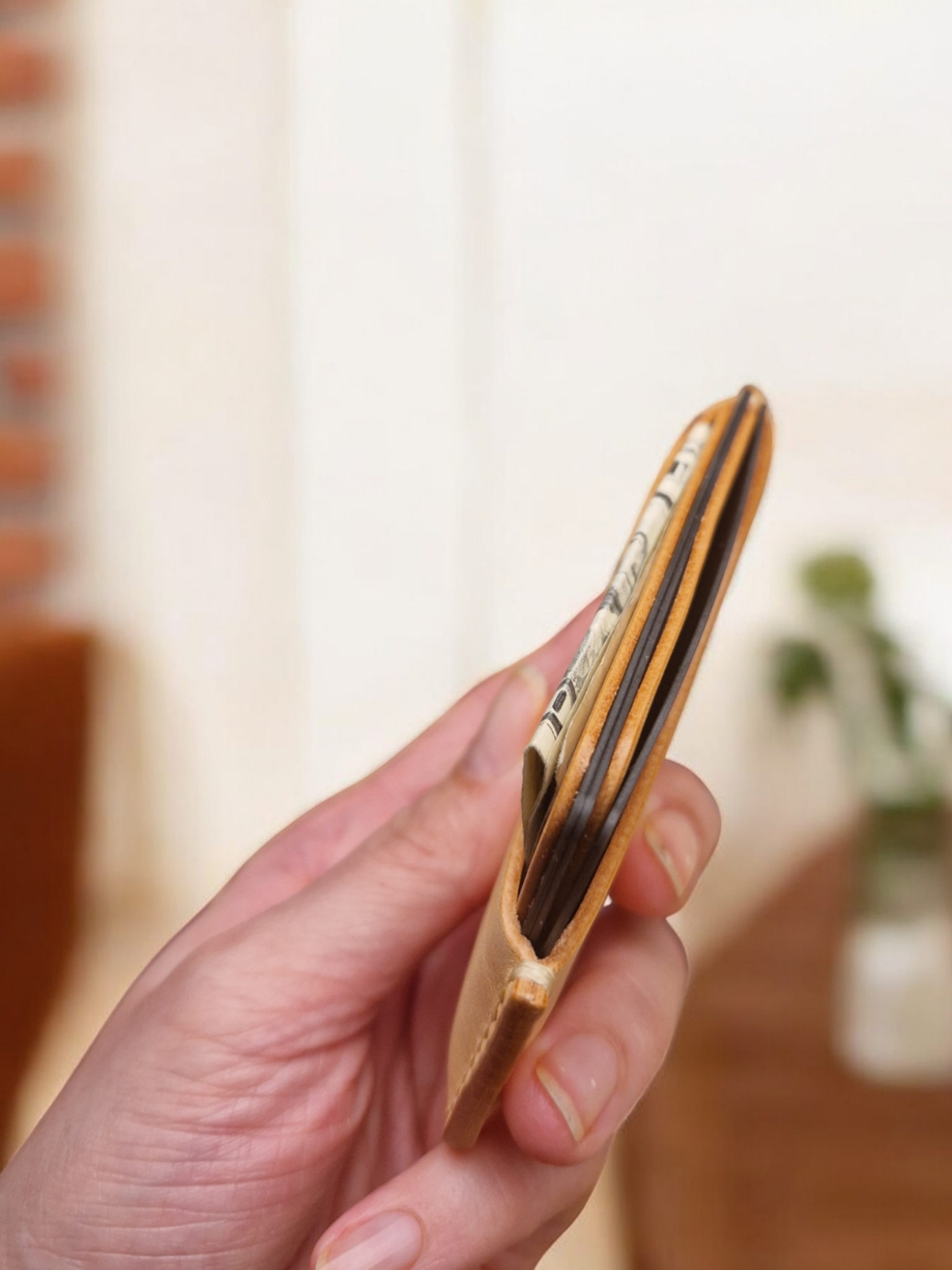 Cut-Out Card Holder