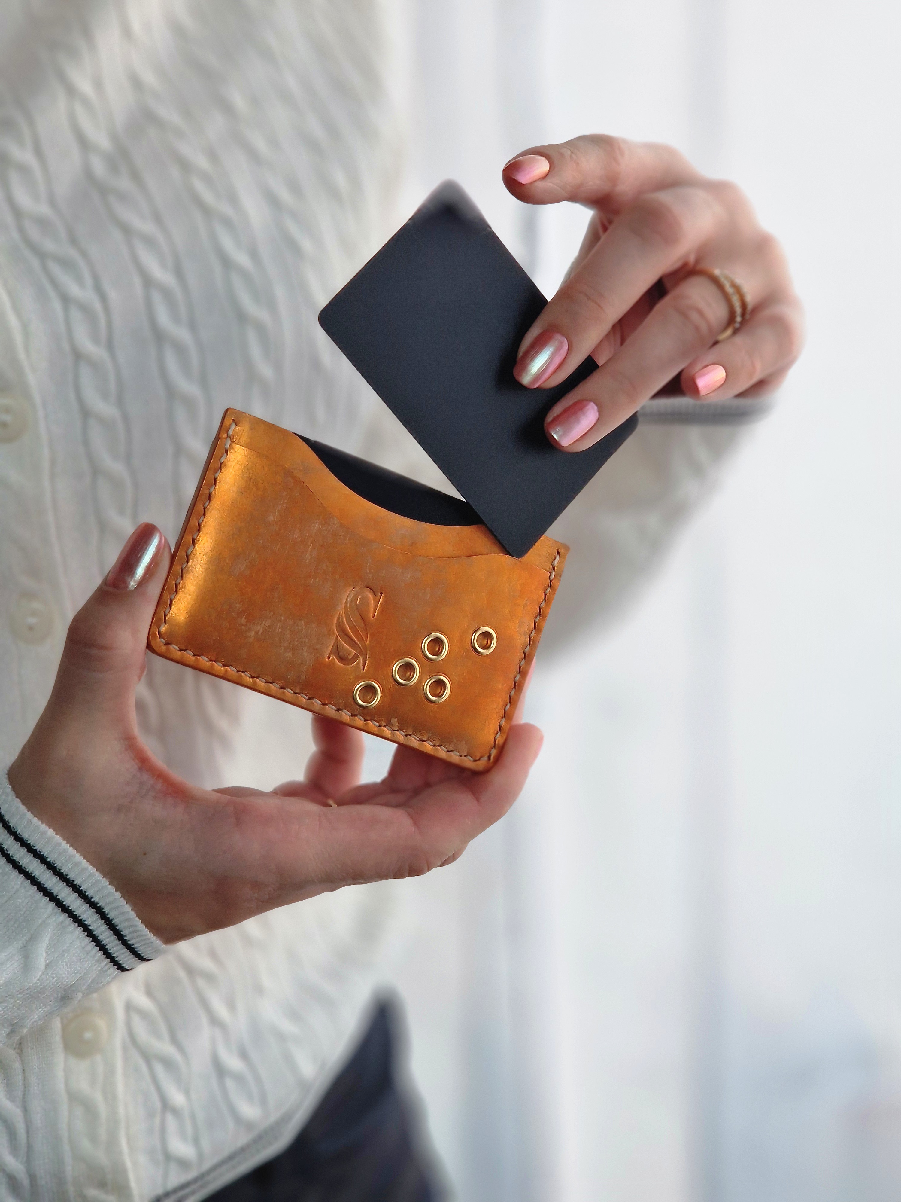 Amber Card Holder