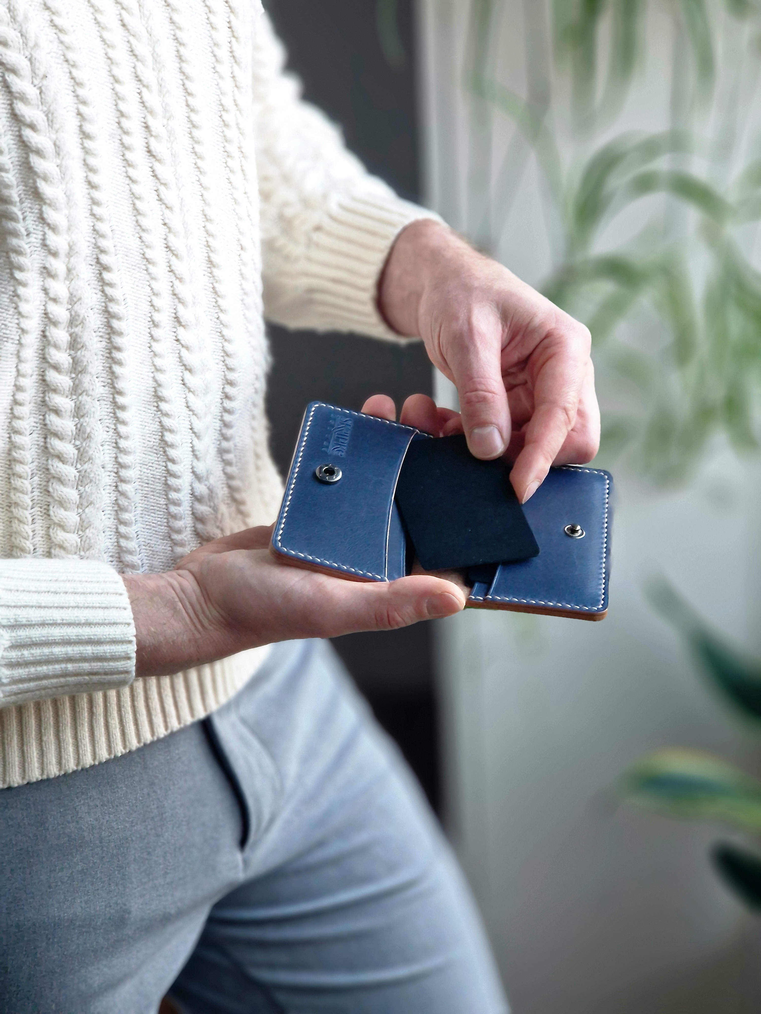 Midnight Navy Wallet